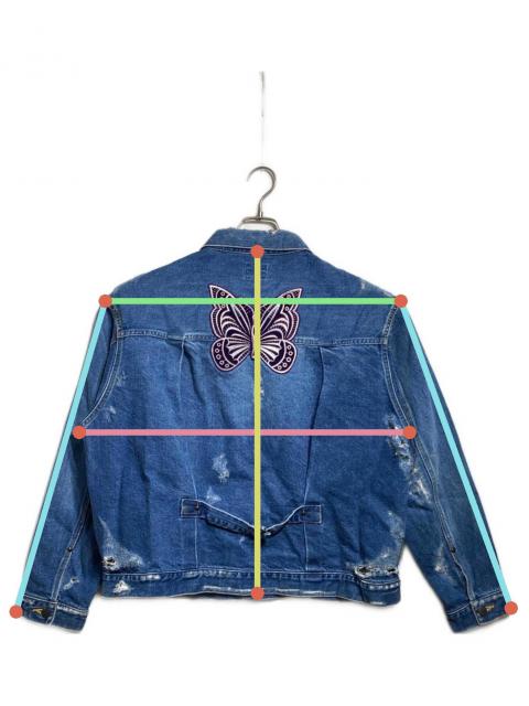 中古・古着通販】Needles (ニードルズ) Assorted Patches Jean Jacket