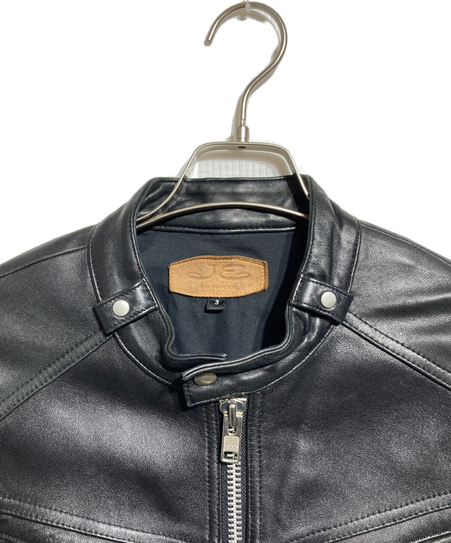 00s jack rose leather biker jacket ライダース 中古・古着通販】JACKROSE (ジャックローズ) シングルライダース