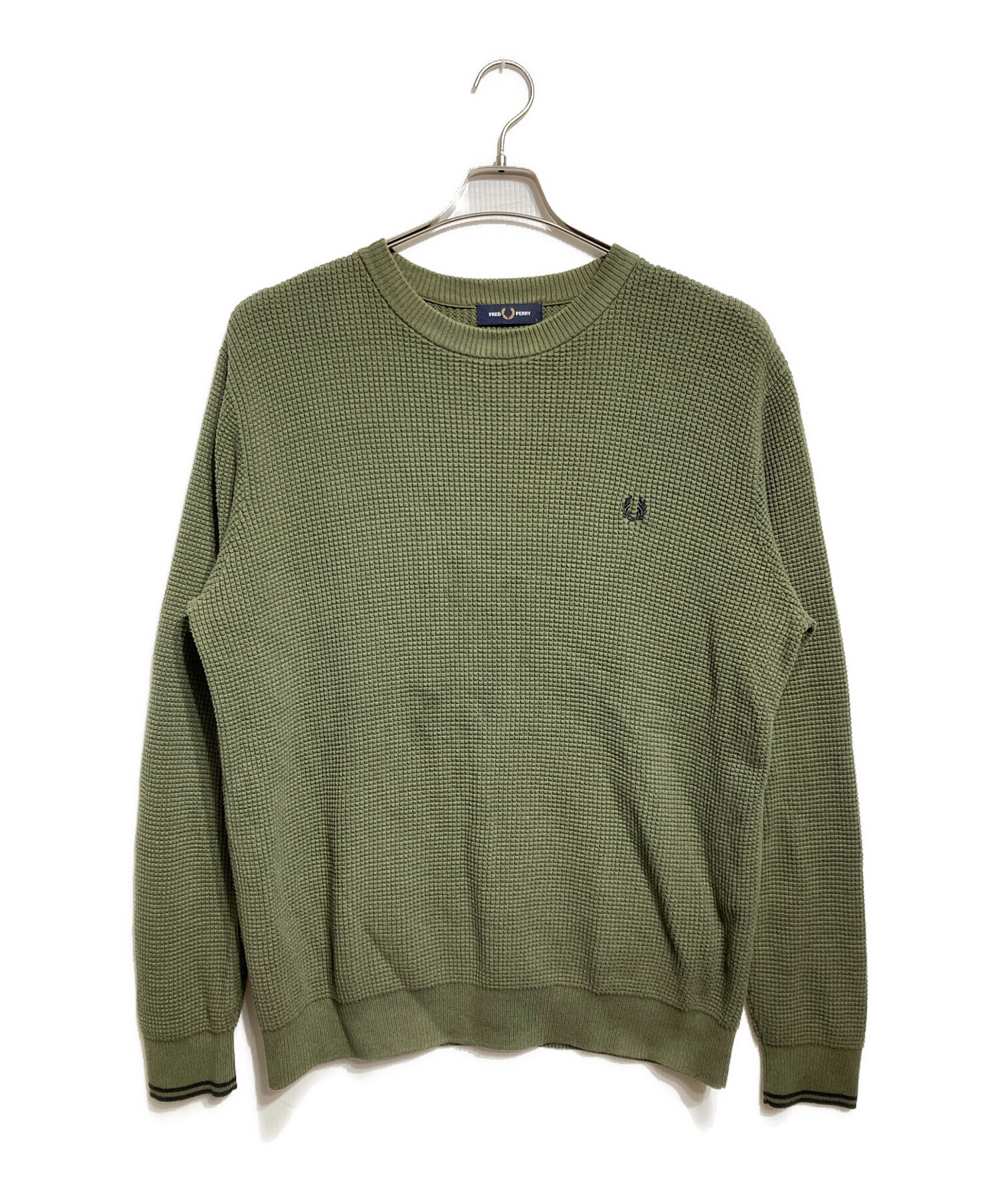 中古・古着通販】FRED PERRY (フレッドペリー) Waffle Stitch Jumper 