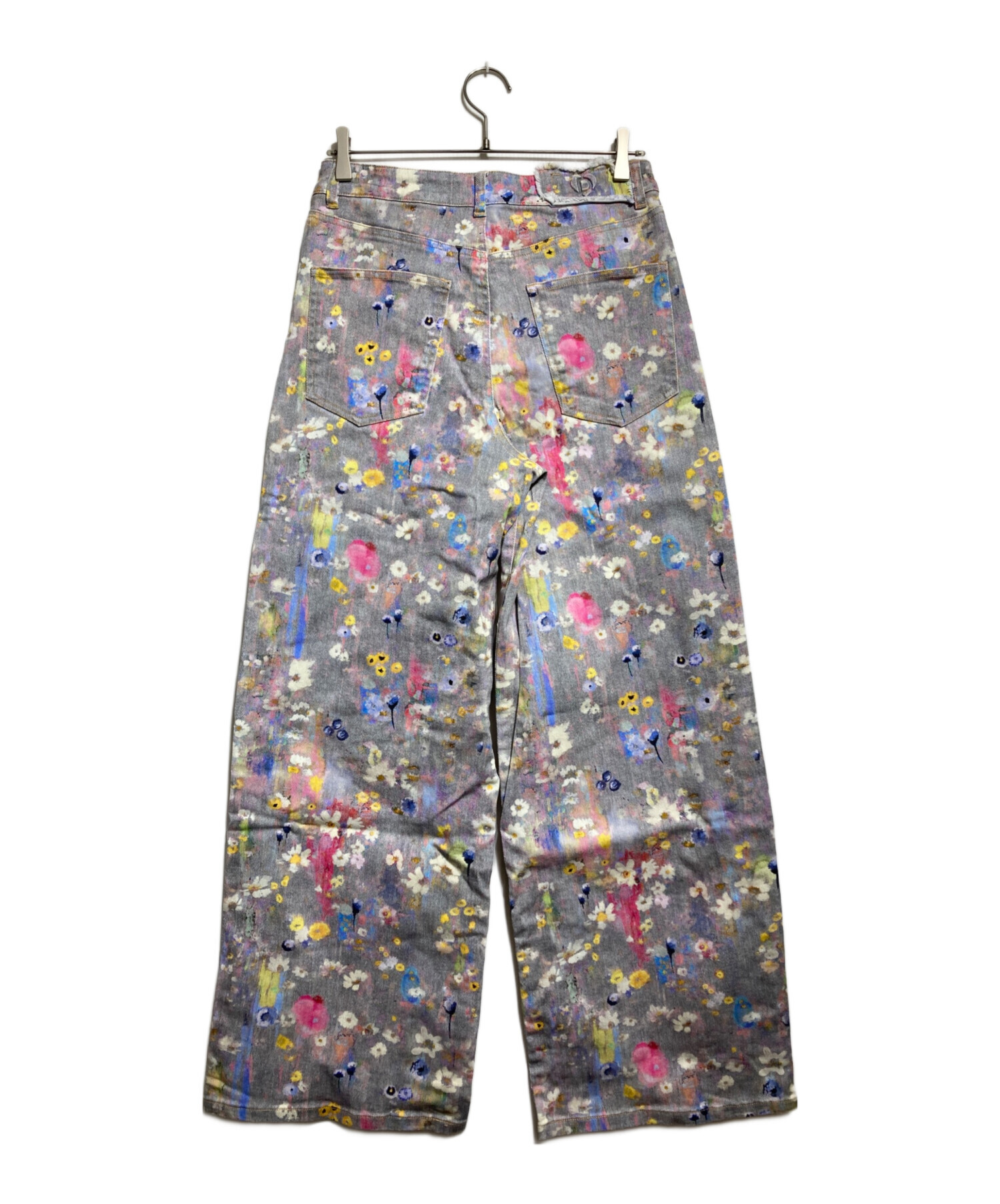 Desigual パンツ 中古・古着通販】Desigual (デシグアル) ワイドレッグデニムパンツ