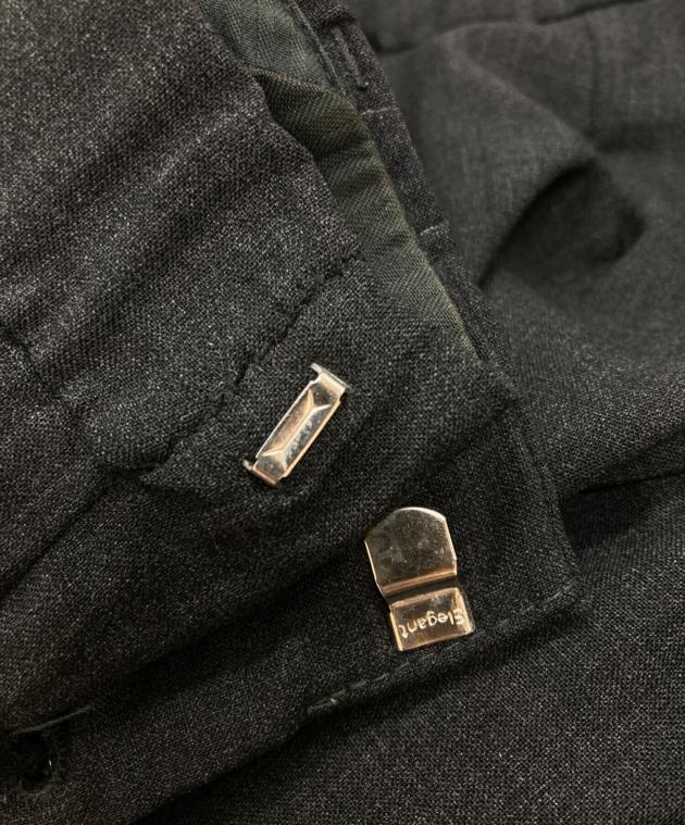 中古・古着通販】PRADA (プラダ) スリムウールスラックス ブラック