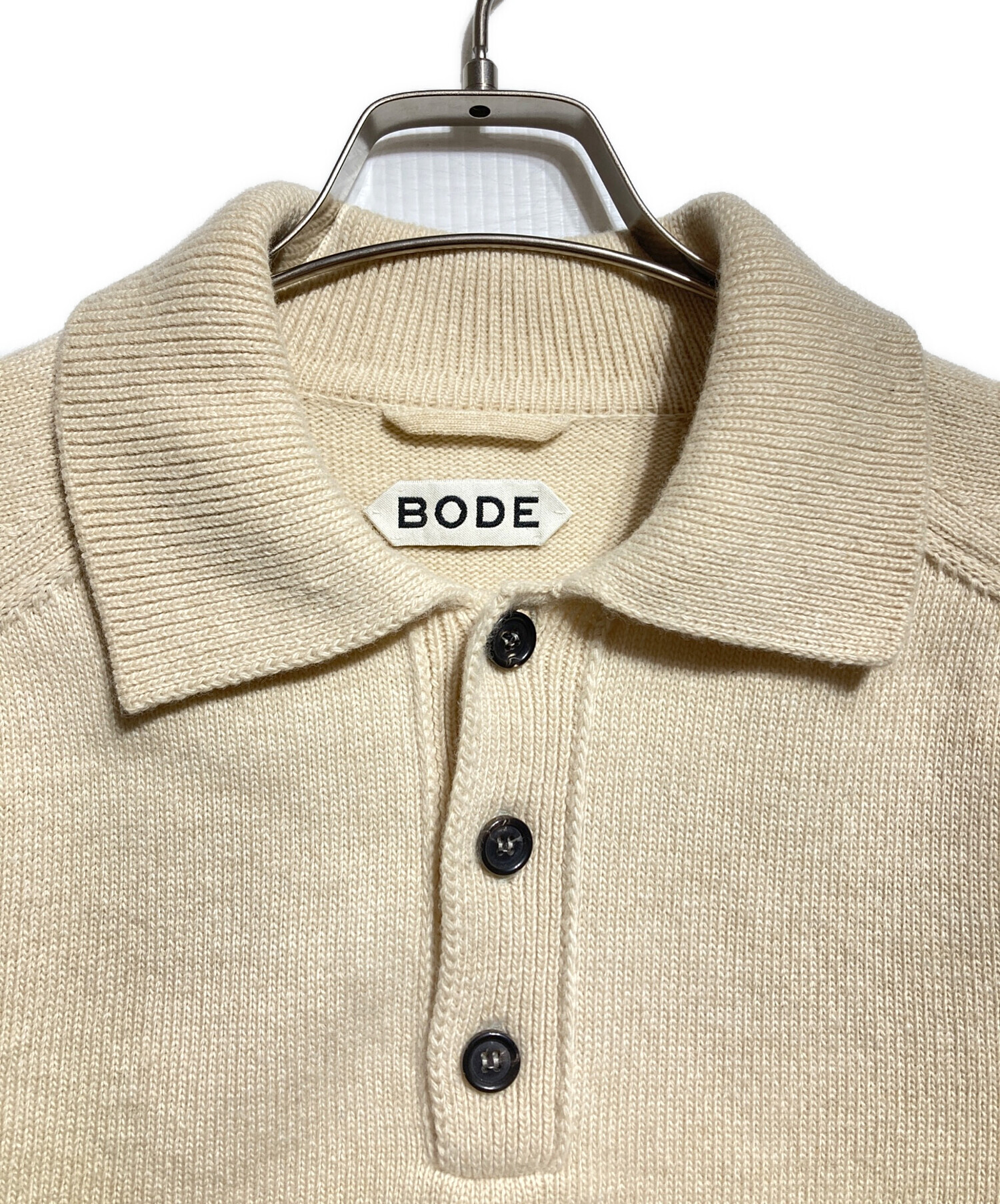 中古・古着通販】BODE (ボーディ) MANHATTAN POLO ウール ニット