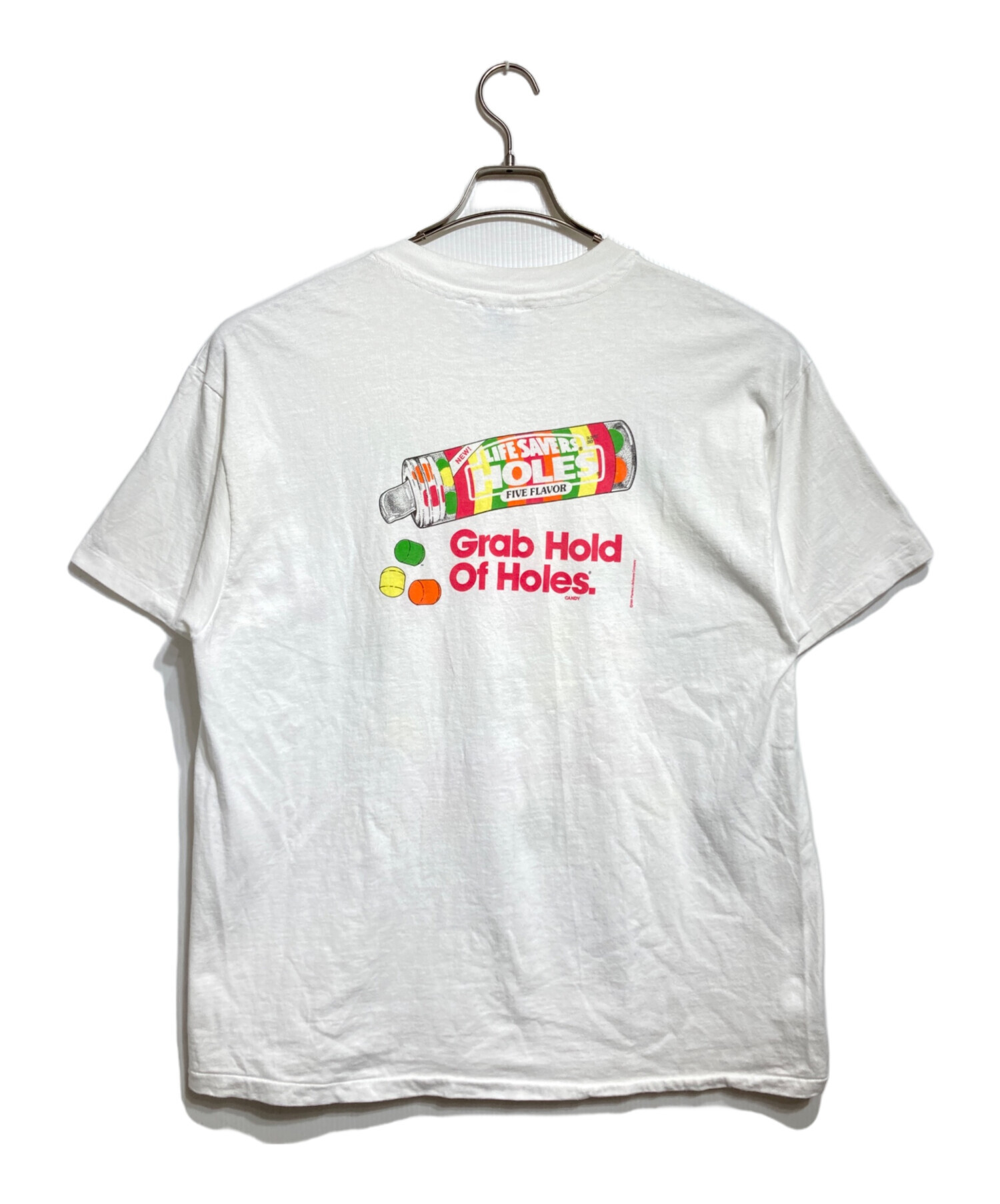 値下げ 90s IOWA DRAGONS Hanes ヘインズ USA製 ロンT 中古・古着通販】Hanes (ヘインズ) 90sプリントTシャツ ホワイト