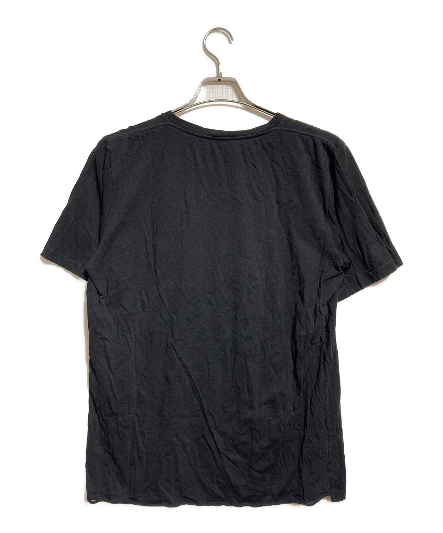 SAINT LAURENT PARIS Tシャツ ダメージ加工 ケリングタグ付き 中古・古着通販】Saint Laurent Paris (サンローランパリ) ロック