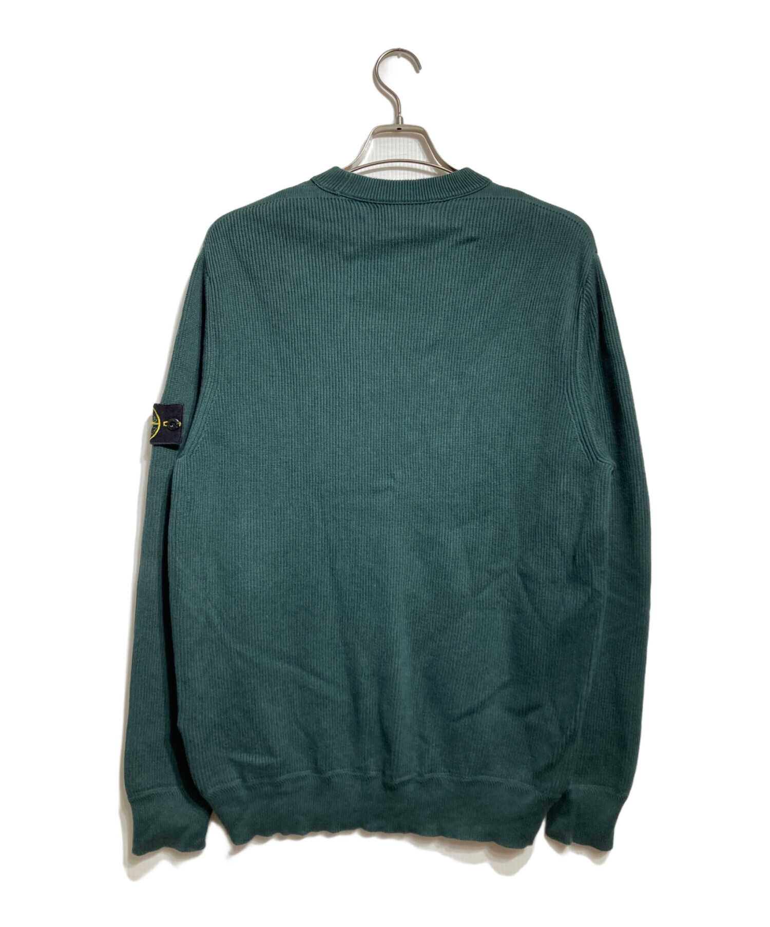 中古 STONE  クルーネック シェニール セーター 中古・古着通販】STONE ISLAND (ストーンアイランド) クルーネック