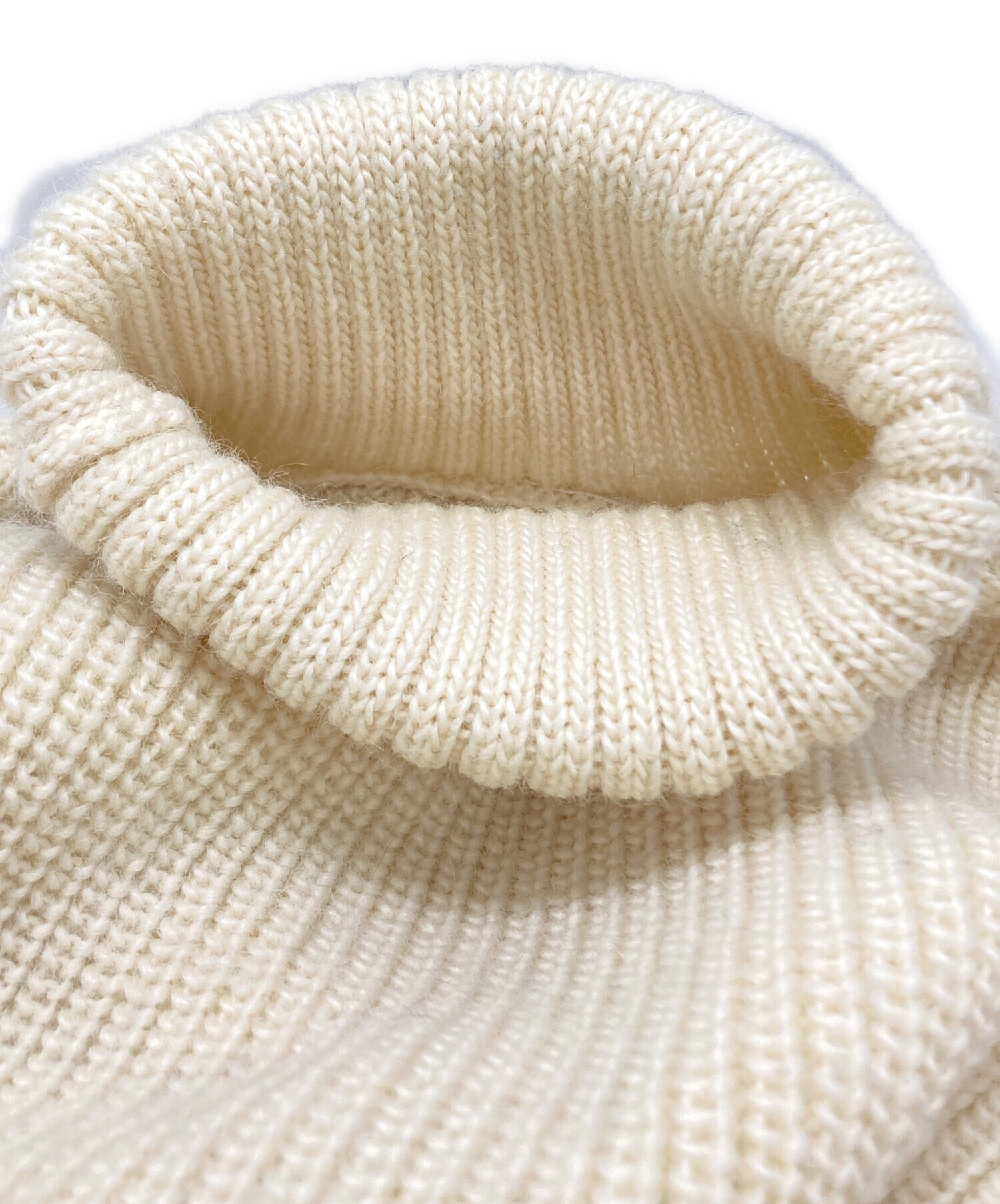 中古・古着通販】sacai (サカイ) Wool Zip Sleeve Turtleneck/ウール