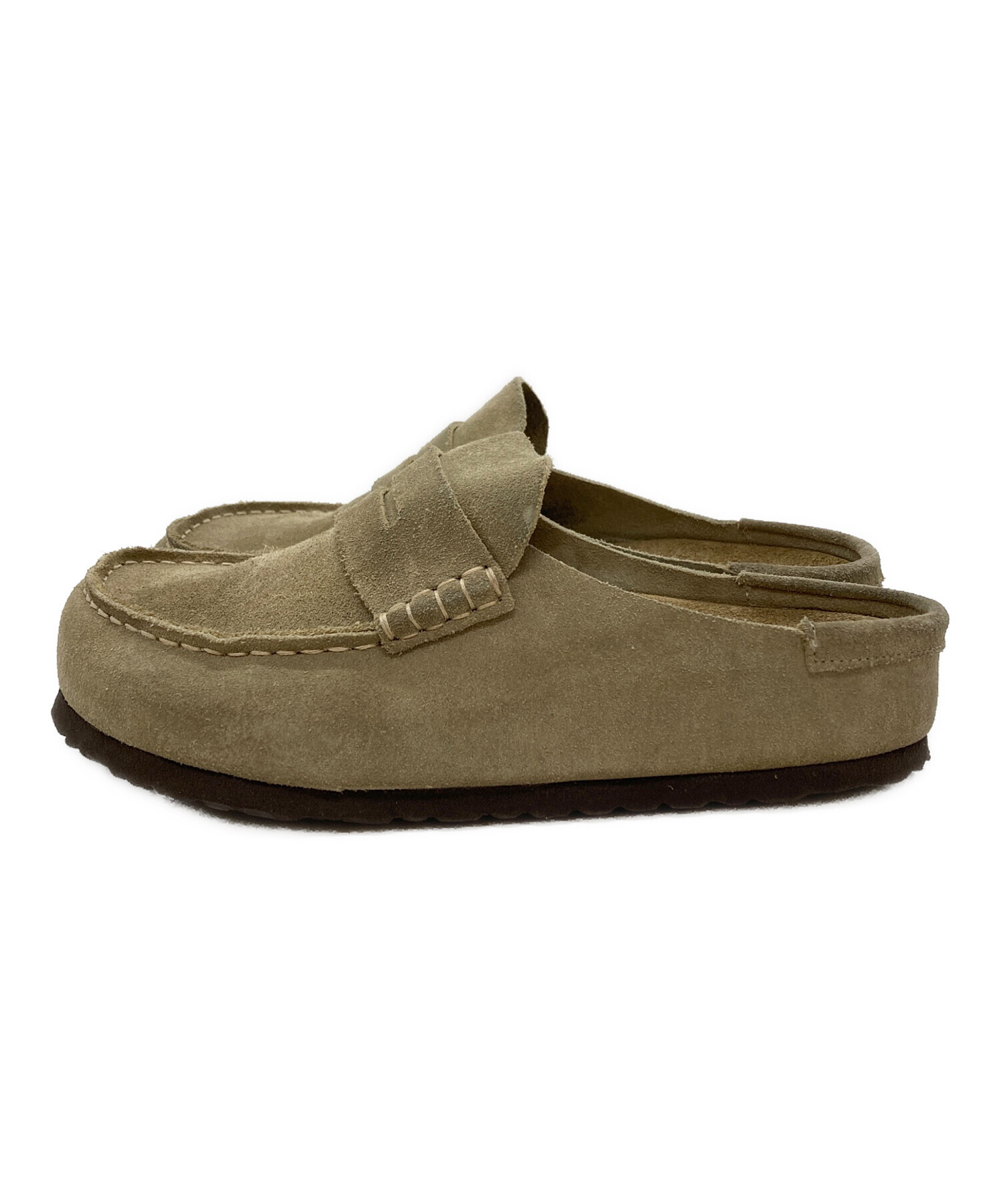 BIRKENSTOCK サンダル スエード 40 26cm 中古・古着通販】BIRKENSTOCK (ビルケンシュトック) スエードサンダル