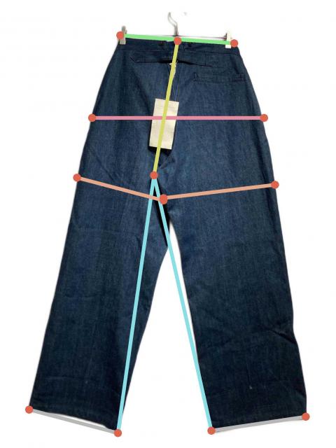 中古・古着通販】OLD JOE & Co. (オールドジョー) シンチバックデニム