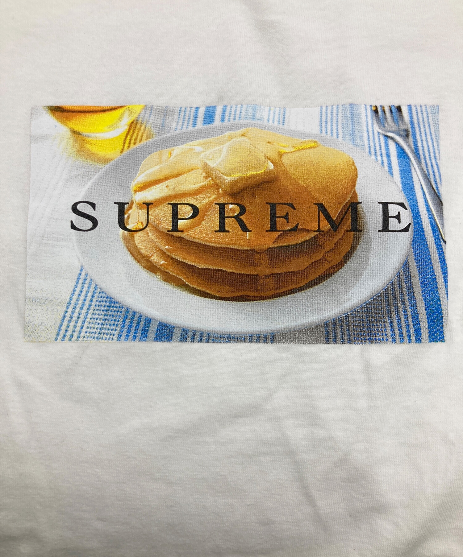 中古・古着通販】Supreme (シュプリーム) Pancakes Tee ホワイト