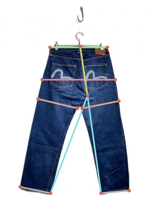 中古・古着通販】EVISU (エヴィス) 2001 No.1 SPECIAL デニムパンツ