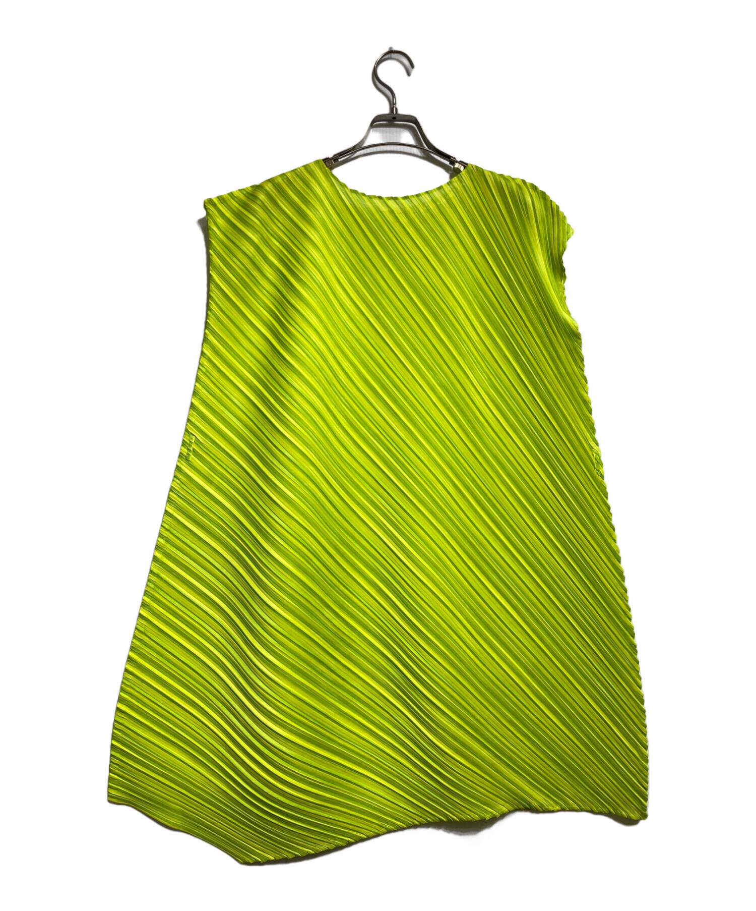 PLATS PLEASE ノースリーブチュニック ライトブルー PLEATS PLEASE