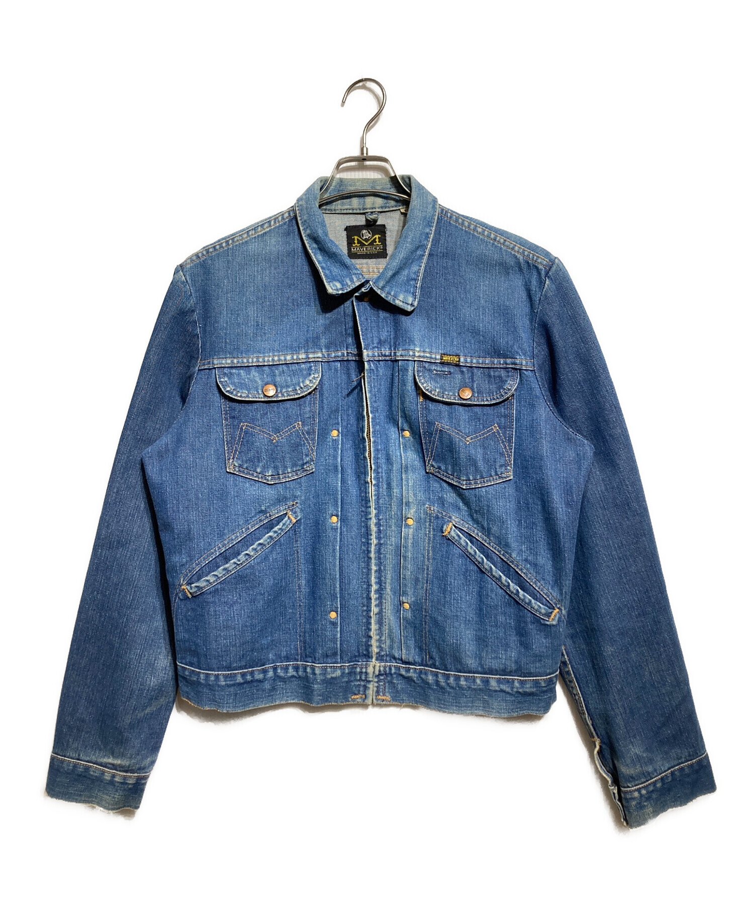 中古・古着通販】MAVERICK (マーベリック) USA製70'sデニムジップ