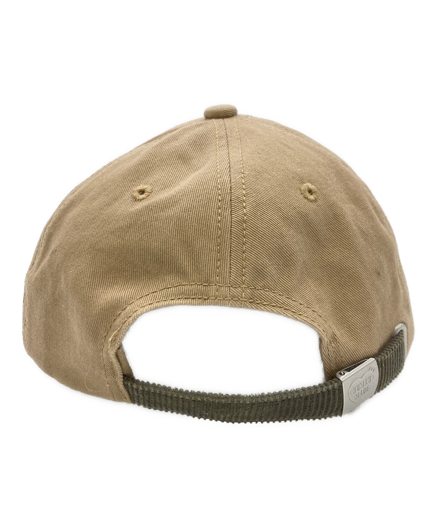 Human Made ベージュキャップ 中古・古着通販】HUMAN MADE (ヒューマンメイド) 6PANEL TWILL CAP