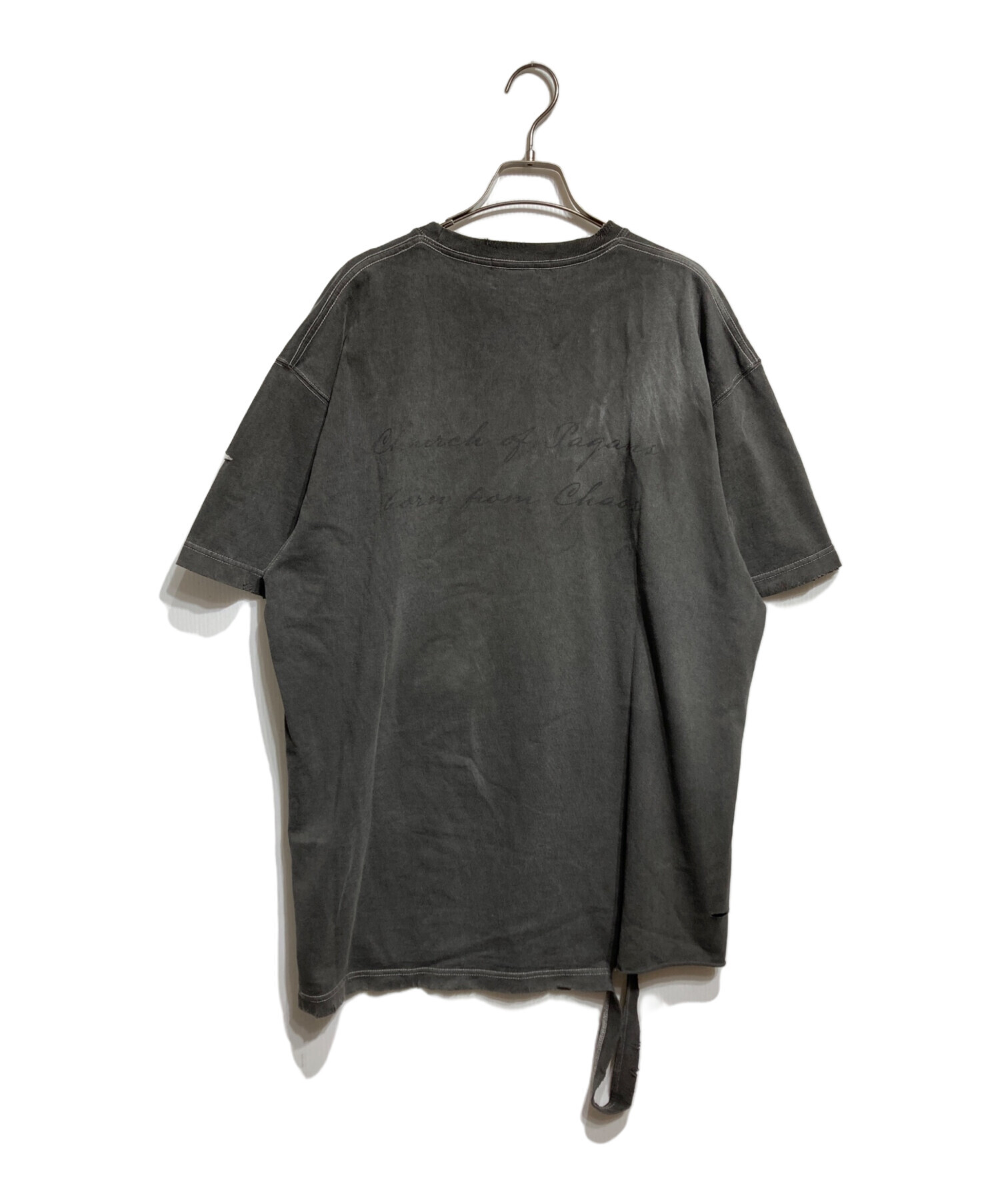 中古・古着通販】KIDILL (キディル) DESTROY T-SHIRT グレー サイズ