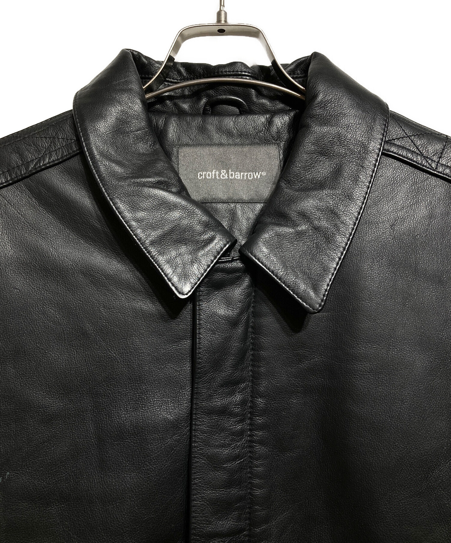 中古・古着通販】CROFT&BARROW (クロフトアンドバロー) レザー