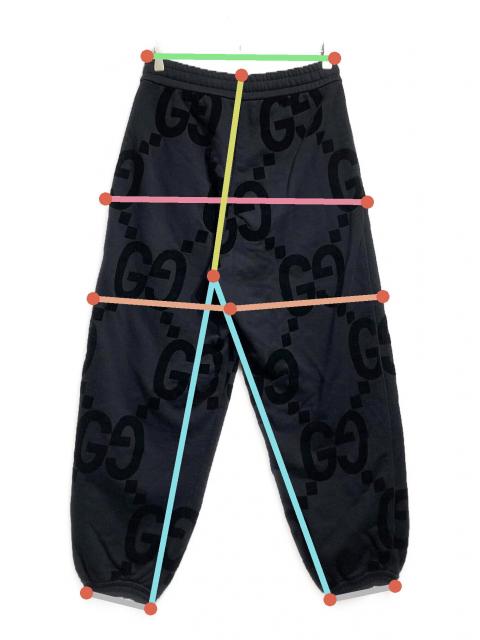 中古・古着通販】GUCCI (グッチ) GGフロックプリント スウェットパンツ