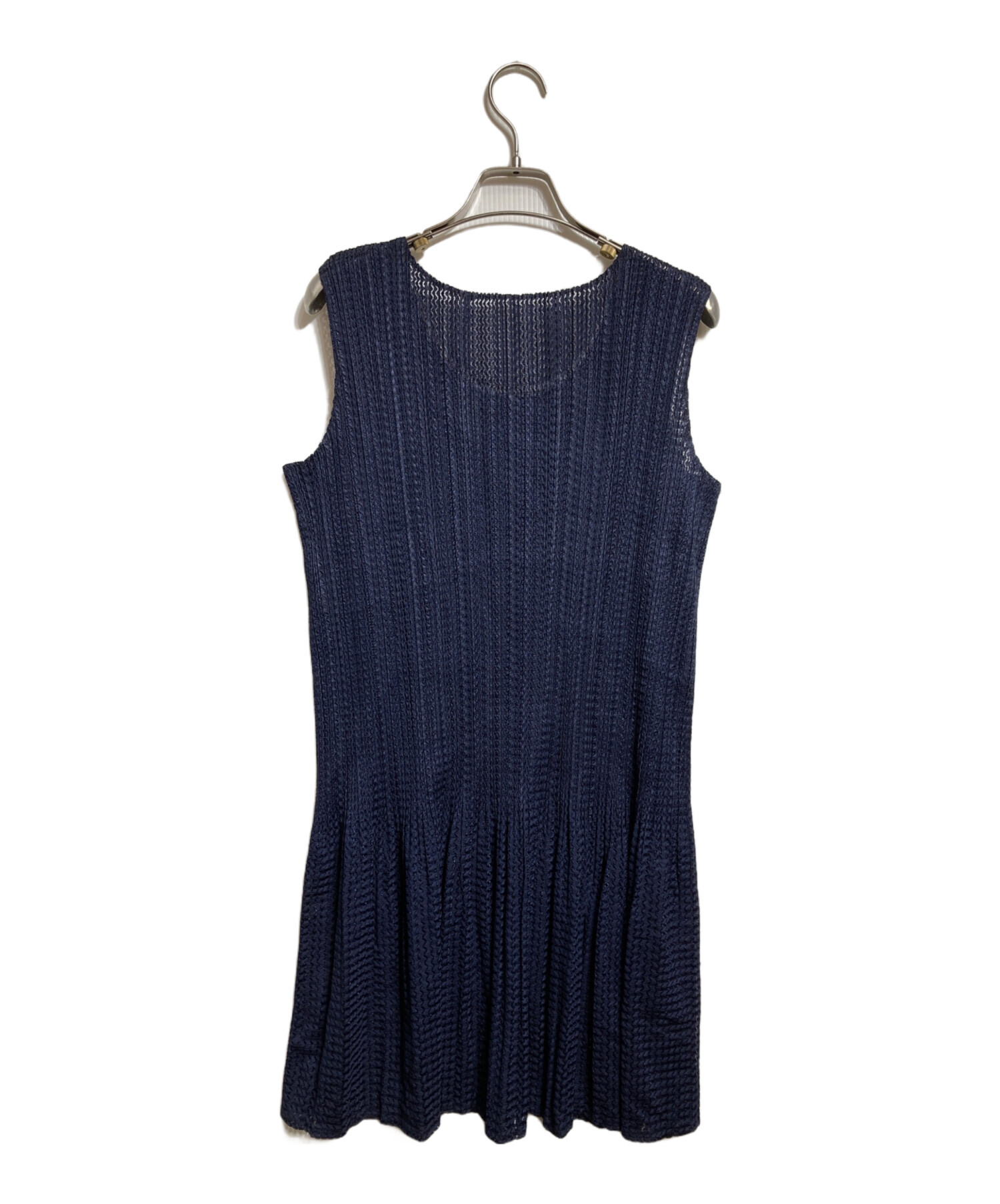 PLEATS PLEASE メッシュ　チュニック　ワンピース　4 中古・古着通販】PLEATS PLEASE (プリーツプリーズ) メッシュフレア