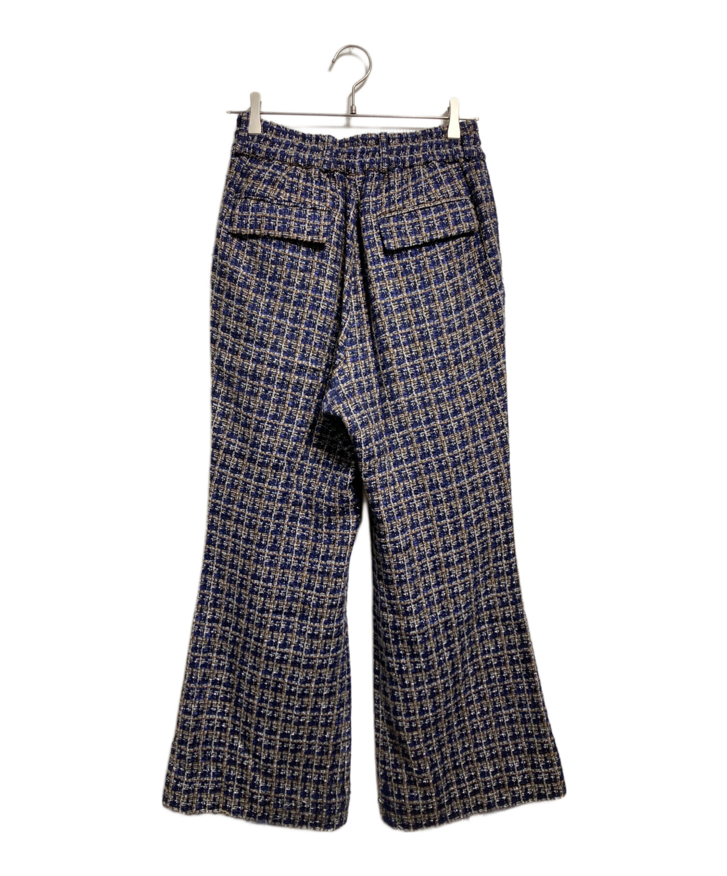 トリア　ブルーライト※今週までの出品です。 中古・古着通販】SUBLATIONS (サブレーションズ) GLITTERY TWEED FLARE