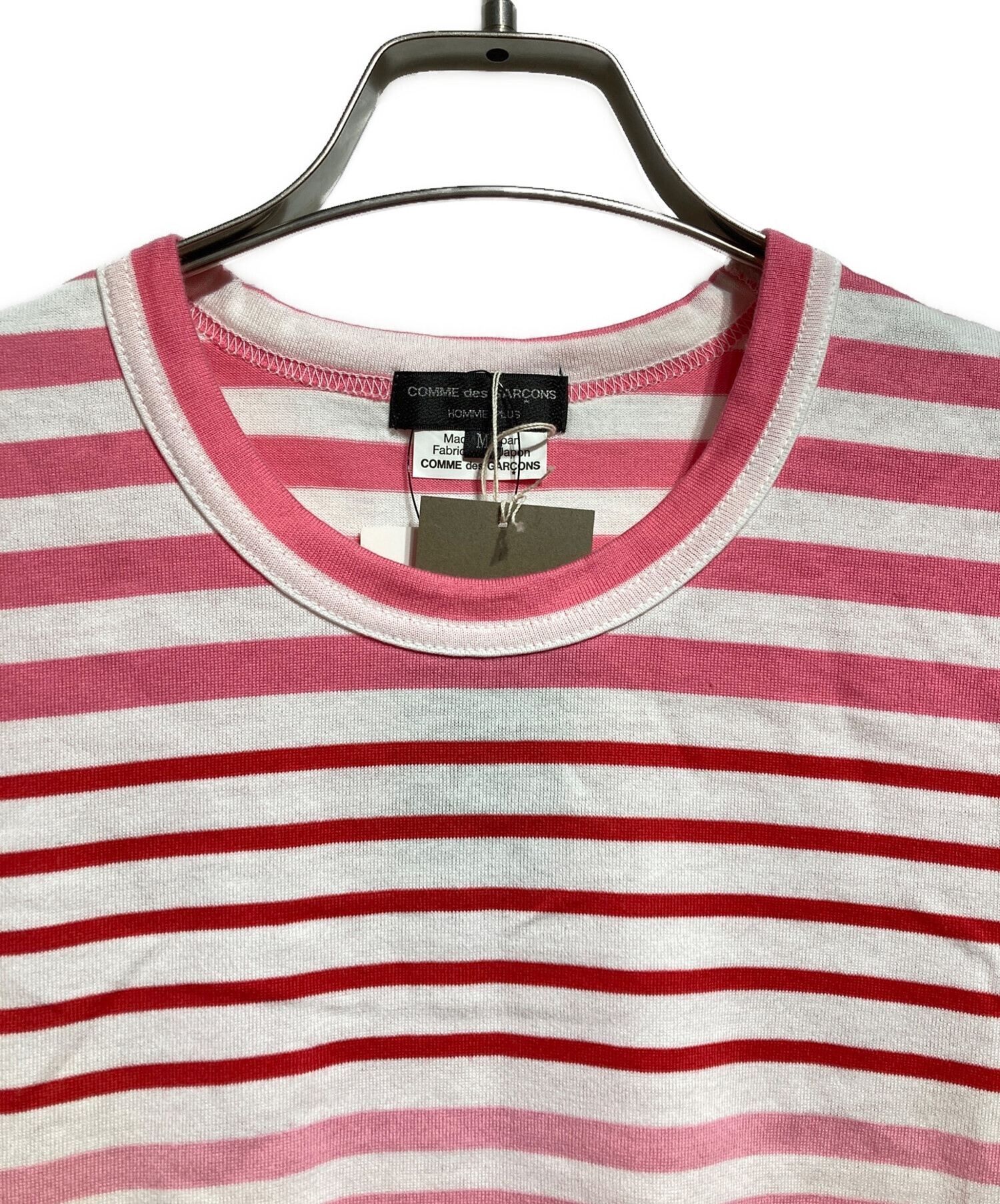 comme des garcons homme ロンT ピンク　田中オム　00s 中古・古着通販】COMME des GARCONS HOMME PLUS (コムデギャルソンオム