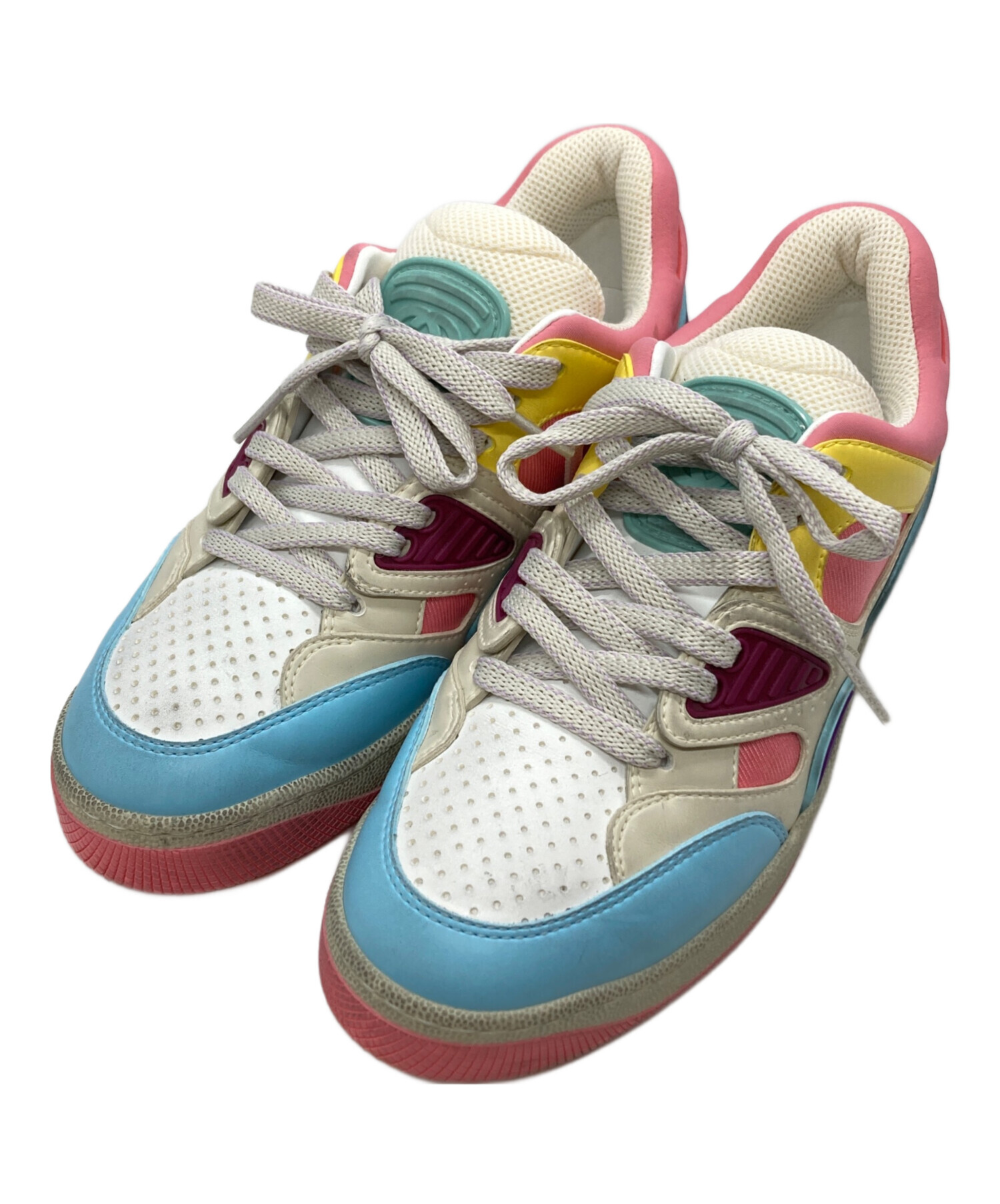 〔トドラー〕GUCCI バスケットスニーカー マルチカラー 中古・古着通販】GUCCI (グッチ) BASKET スニーカー/バスケット