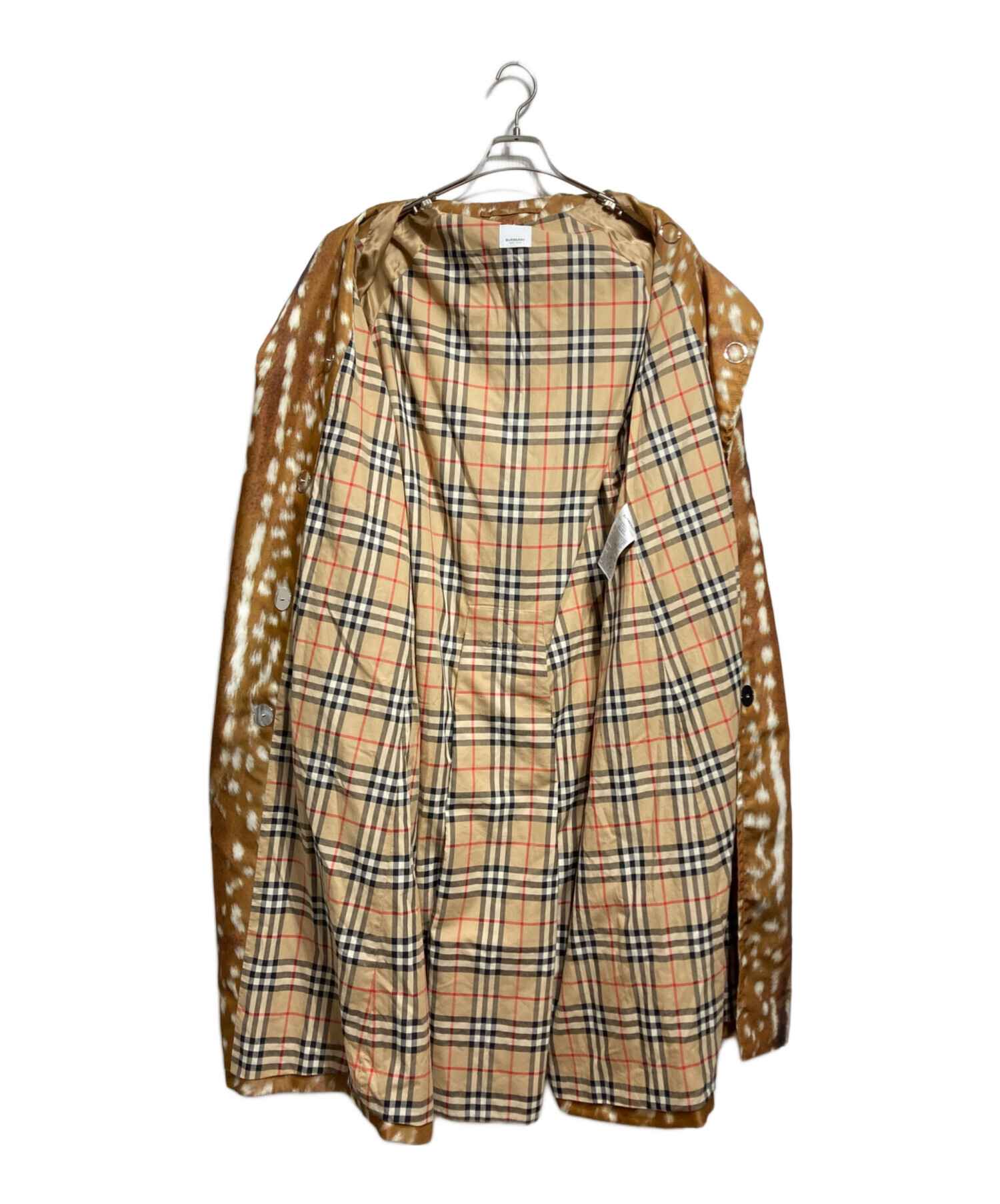 ヴィンテージ Burberry's シルク トレンチコート ブラウン バーバリー 中古・古着通販】BURBERRY (バーバリー) トレンチコート/Trench coat