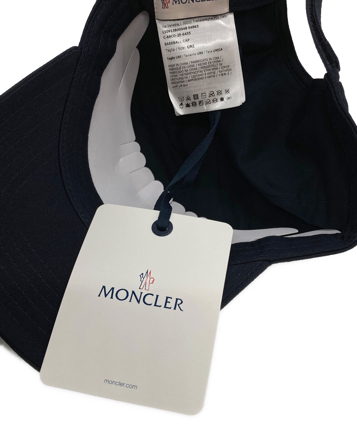 中古・古着通販】MONCLER (モンクレール) ベースボールキャップ