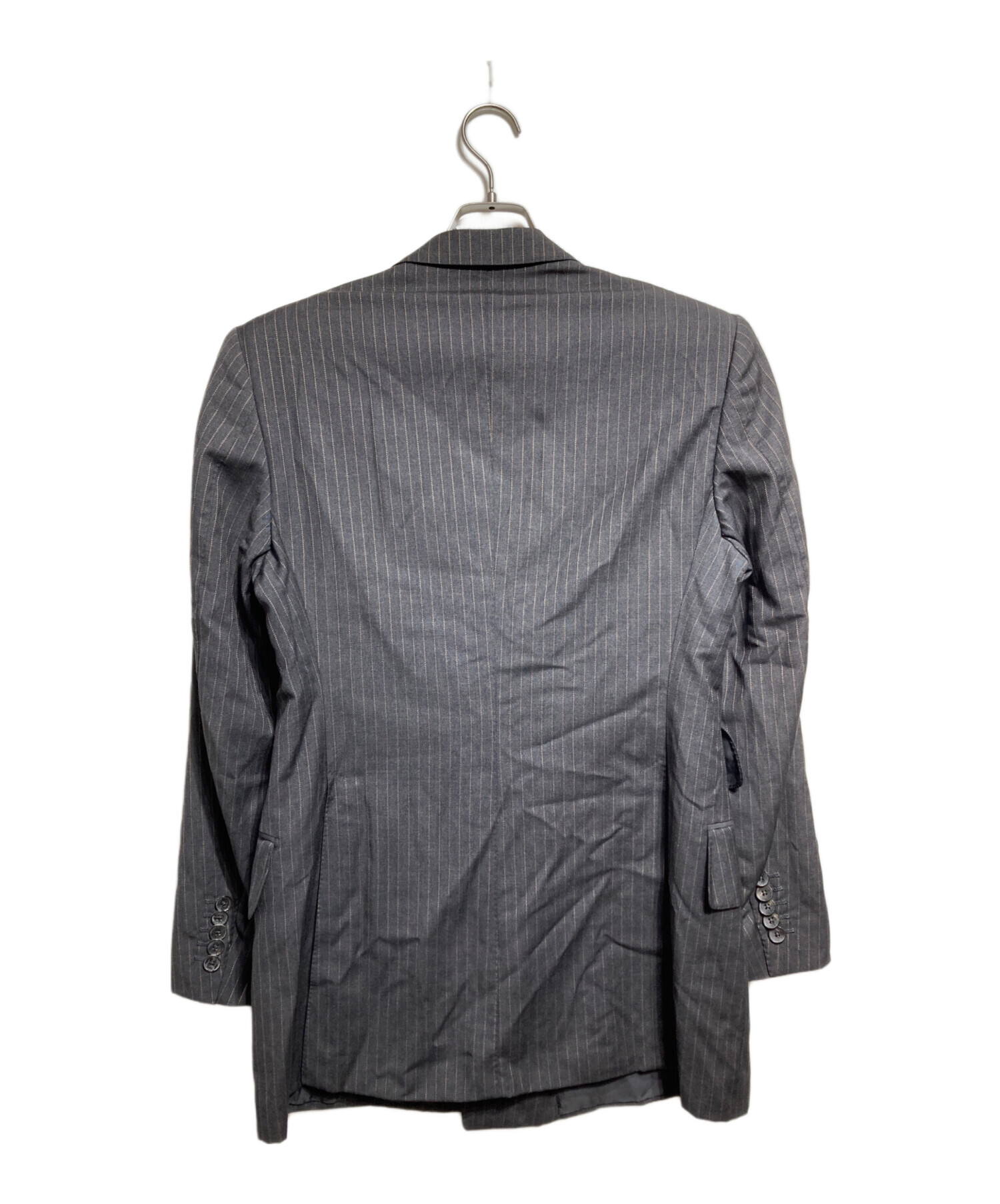 中古・古着通販】GUCCI (グッチ) ピークドラペルダブルジャケット
