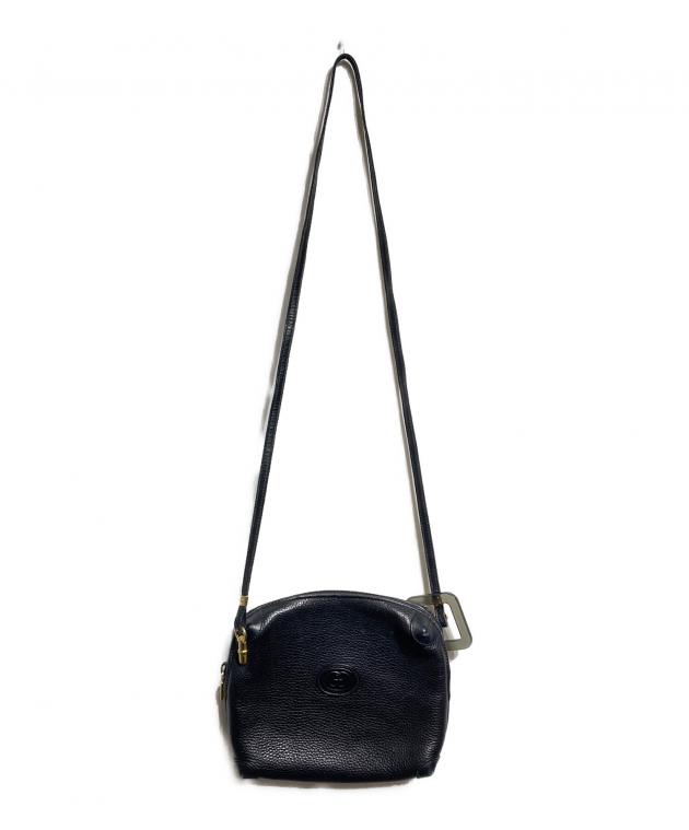 中古・古着通販】GUCCI (グッチ) ロゴレザーショルダーバッグ