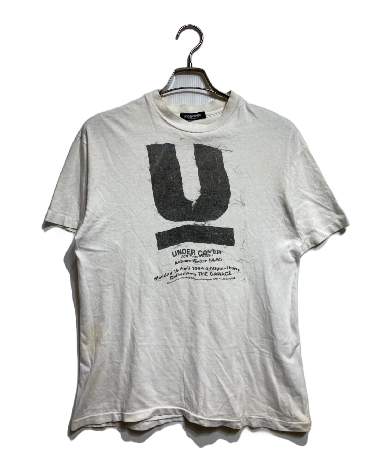 90s オリジナル undercover アンダーカバー 半袖Ｔシャツ 中古・古着通販】UNDERCOVER (アンダーカバー) 90'Sフライヤープリント