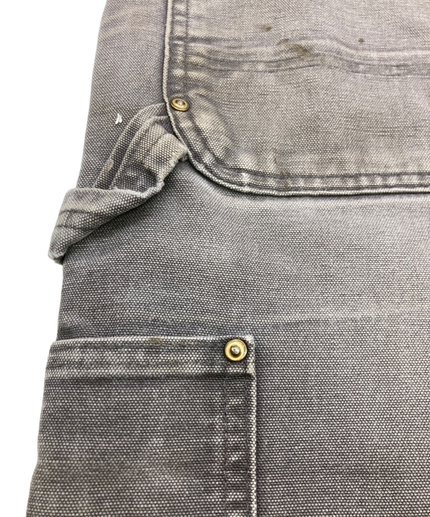 中古・古着通販】CarHartt (カーハート) ダブルニーパンツ グレー