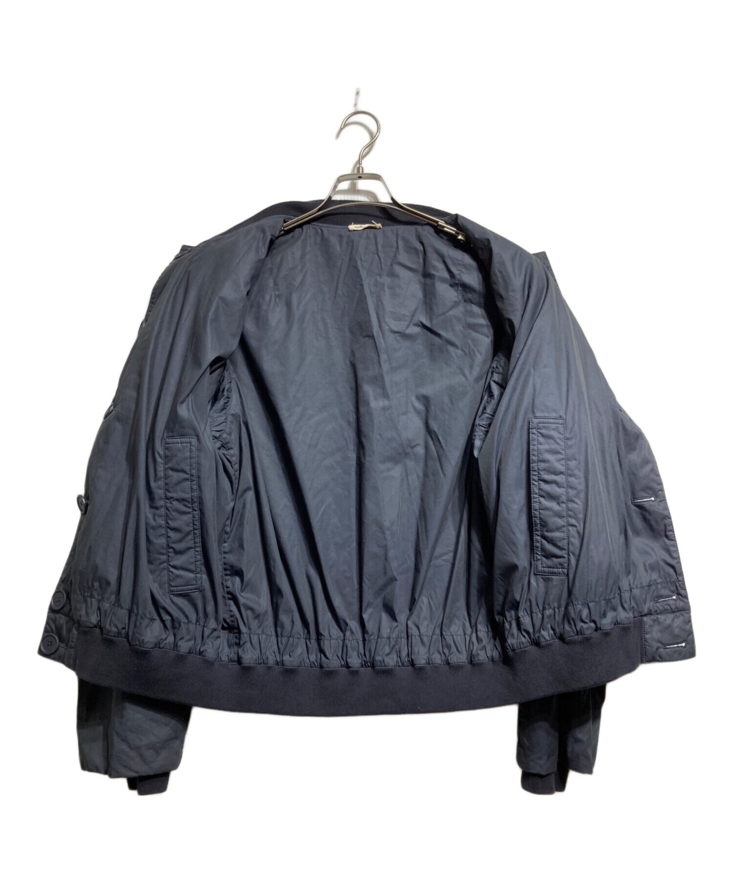中古・古着通販】MARNI (マルニ) 中綿リバーシブルブルゾン ネイビー