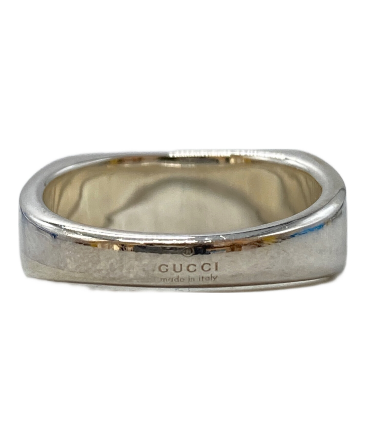 中古・古着通販】GUCCI (グッチ) ヘキサゴンシグネットリング/Hexagon