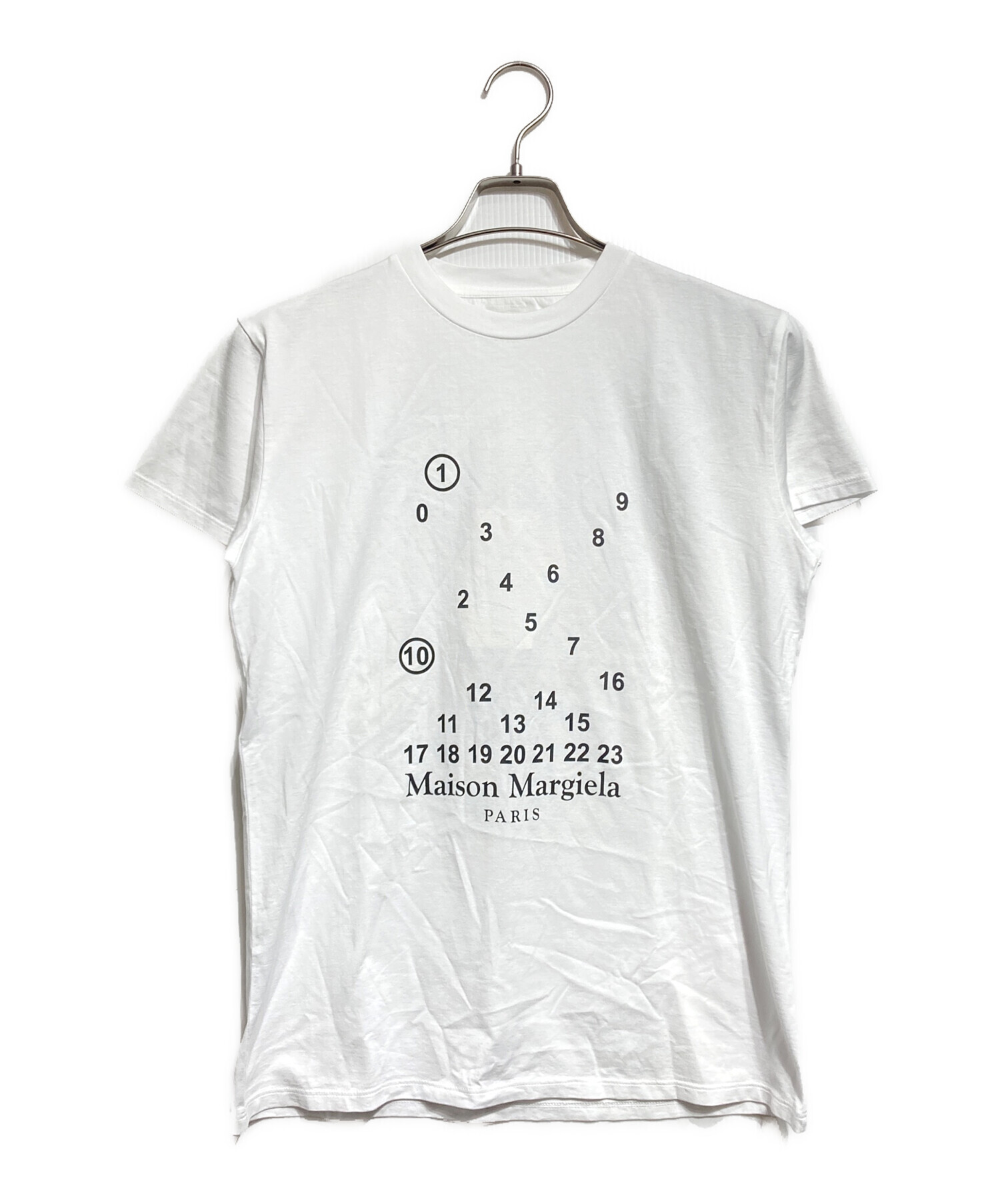 CAT3MM6 Maison Margiela ナンバリングロゴ刺繍半袖 中古・古着通販】Maison Margiela (メゾンマルジェラ) ナンバリング