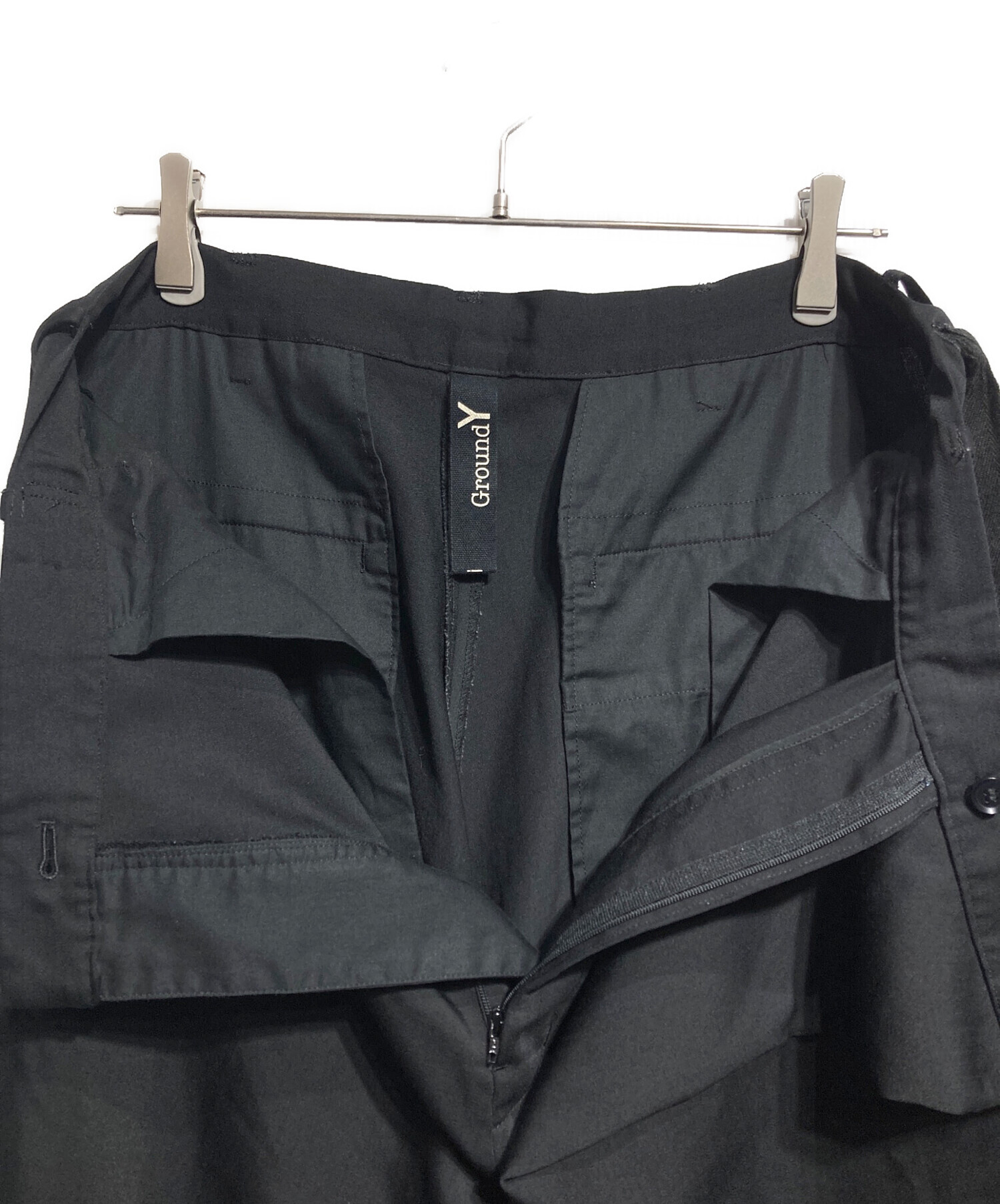 中古・古着通販】GROUND Y (グラウンドワイ) ウールサルエルパンツ