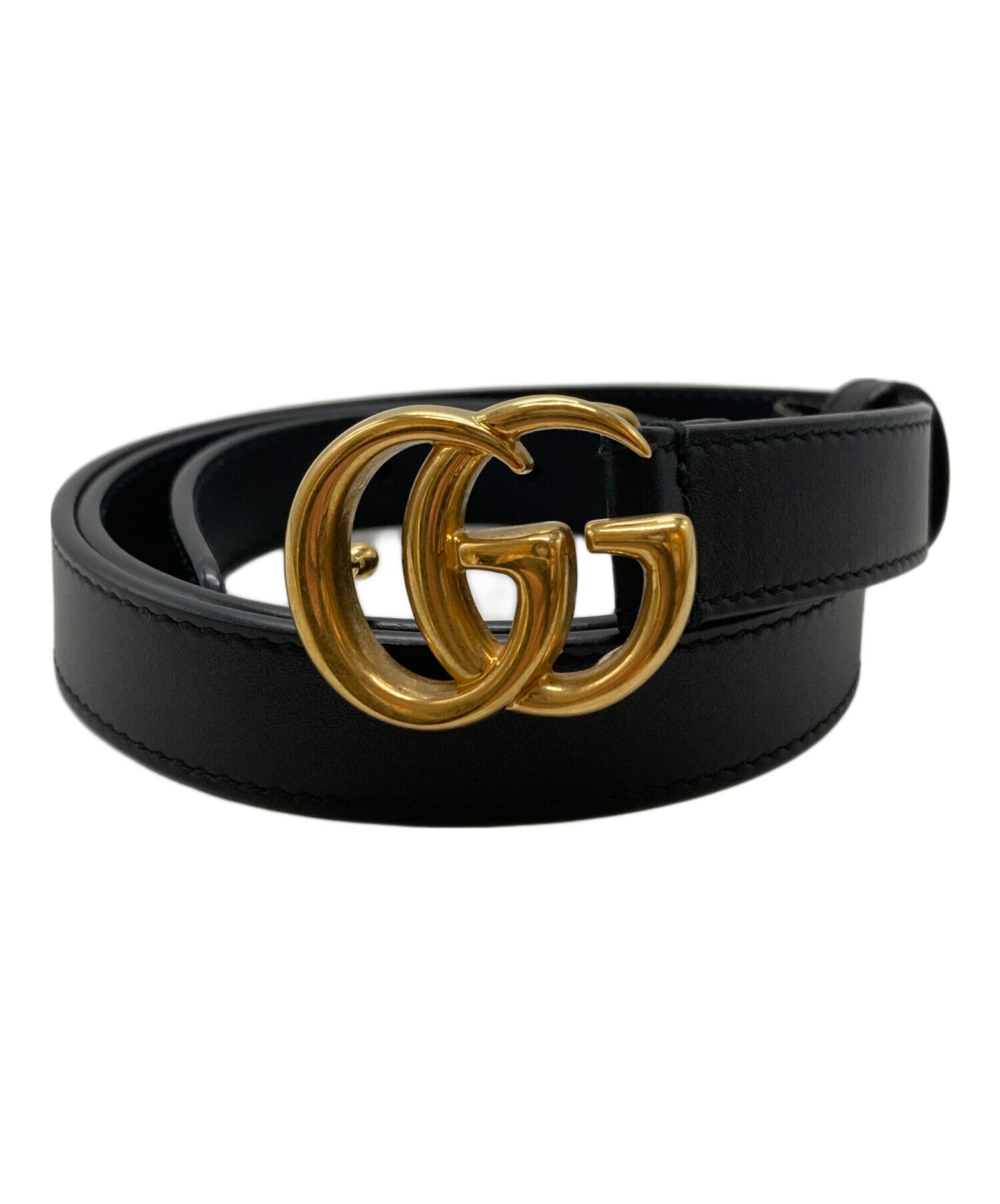 中古・古着通販】GUCCI (グッチ) ダブルG スリムベルト/Double G slim