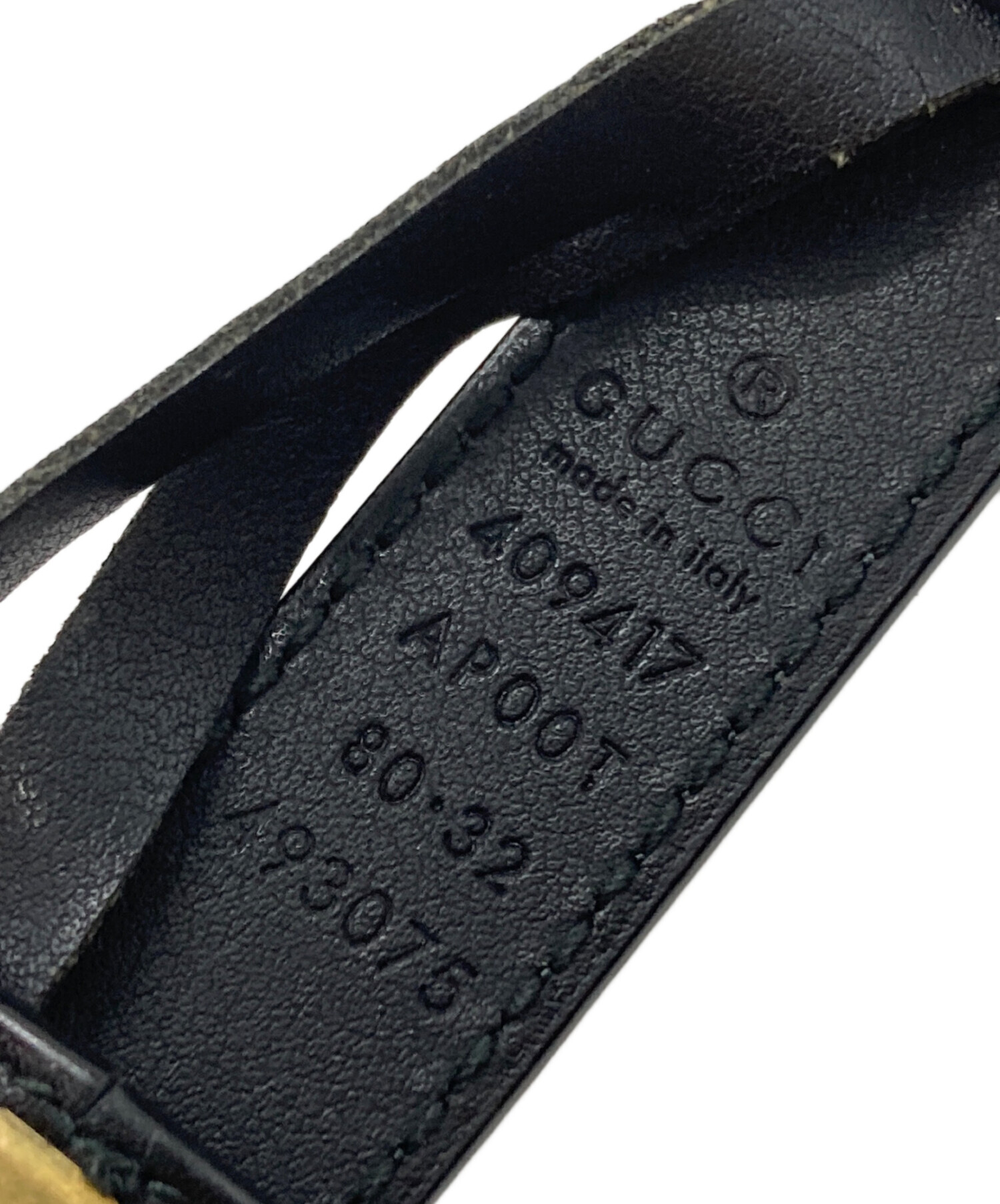 中古・古着通販】GUCCI (グッチ) ダブルG スリムベルト/Double G slim