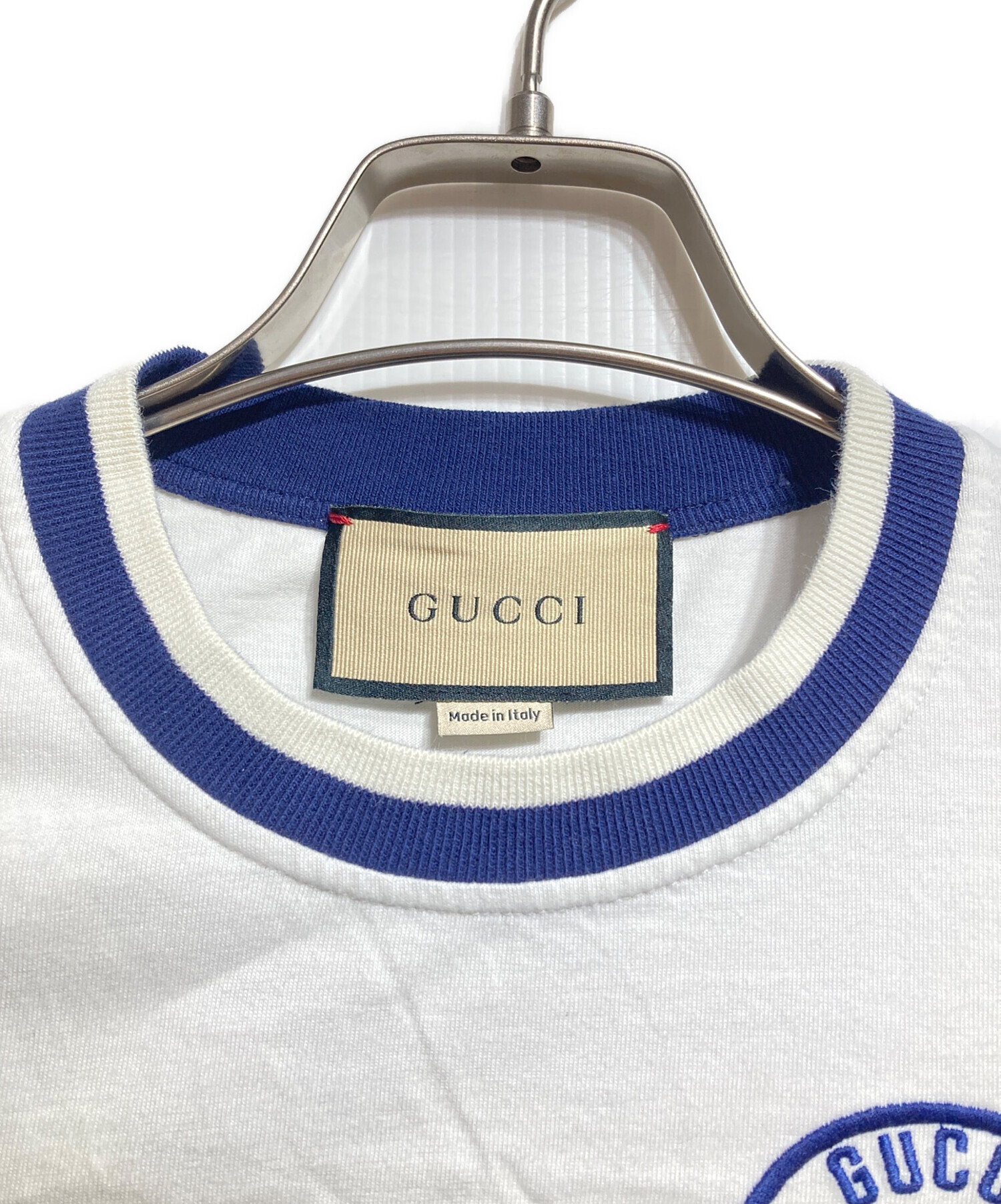 中古・古着通販】GUCCI (グッチ) エンブロイダリー コットンジャージー