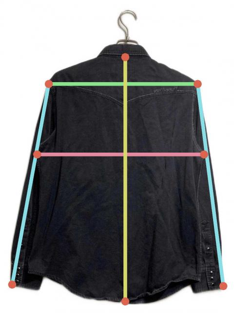 中古・古着通販】Saint Laurent Paris (サンローランパリ) ステッチ