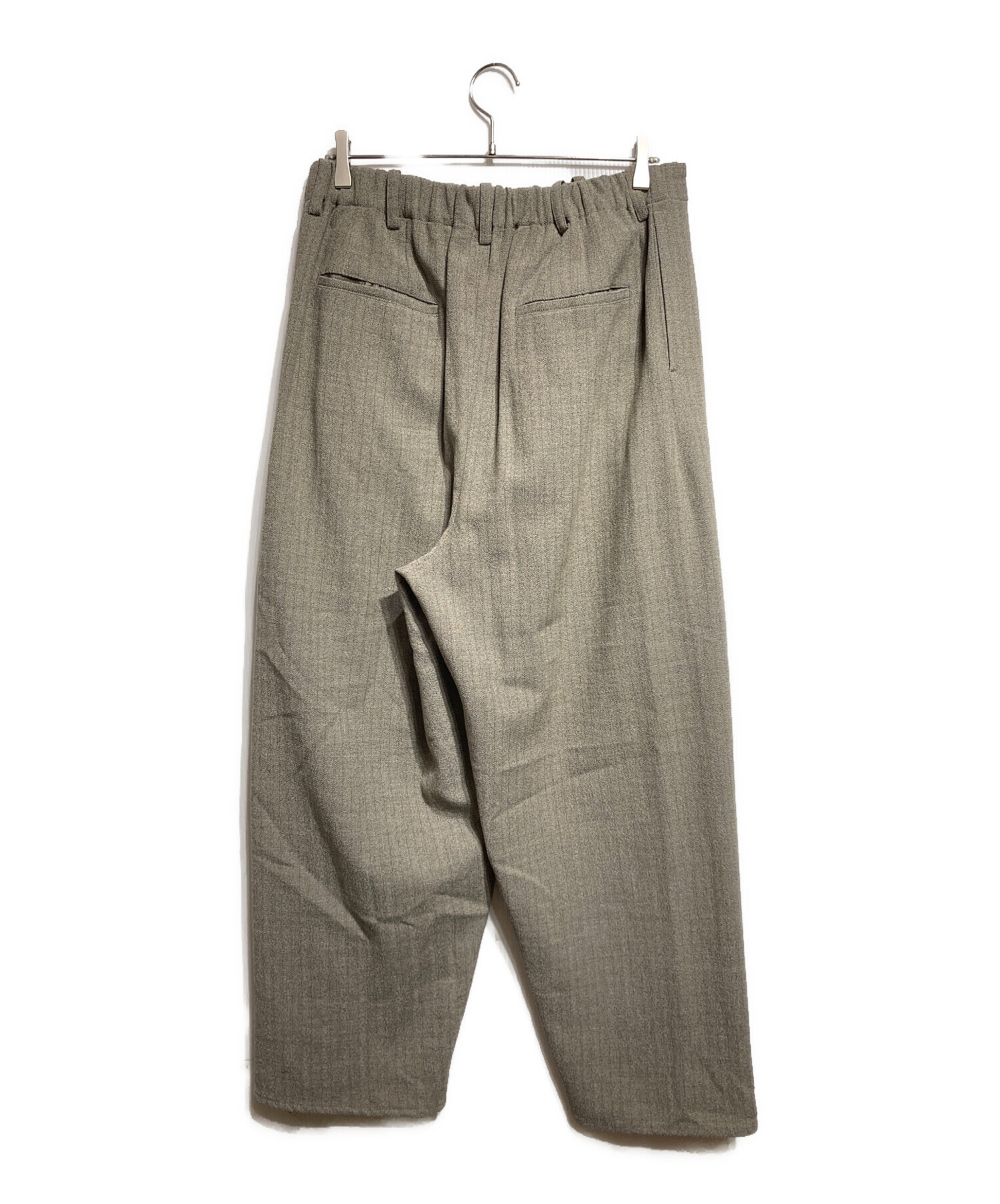 中古・古着通販】nonnotte Loose Weaving Herringbone Draping Crotch