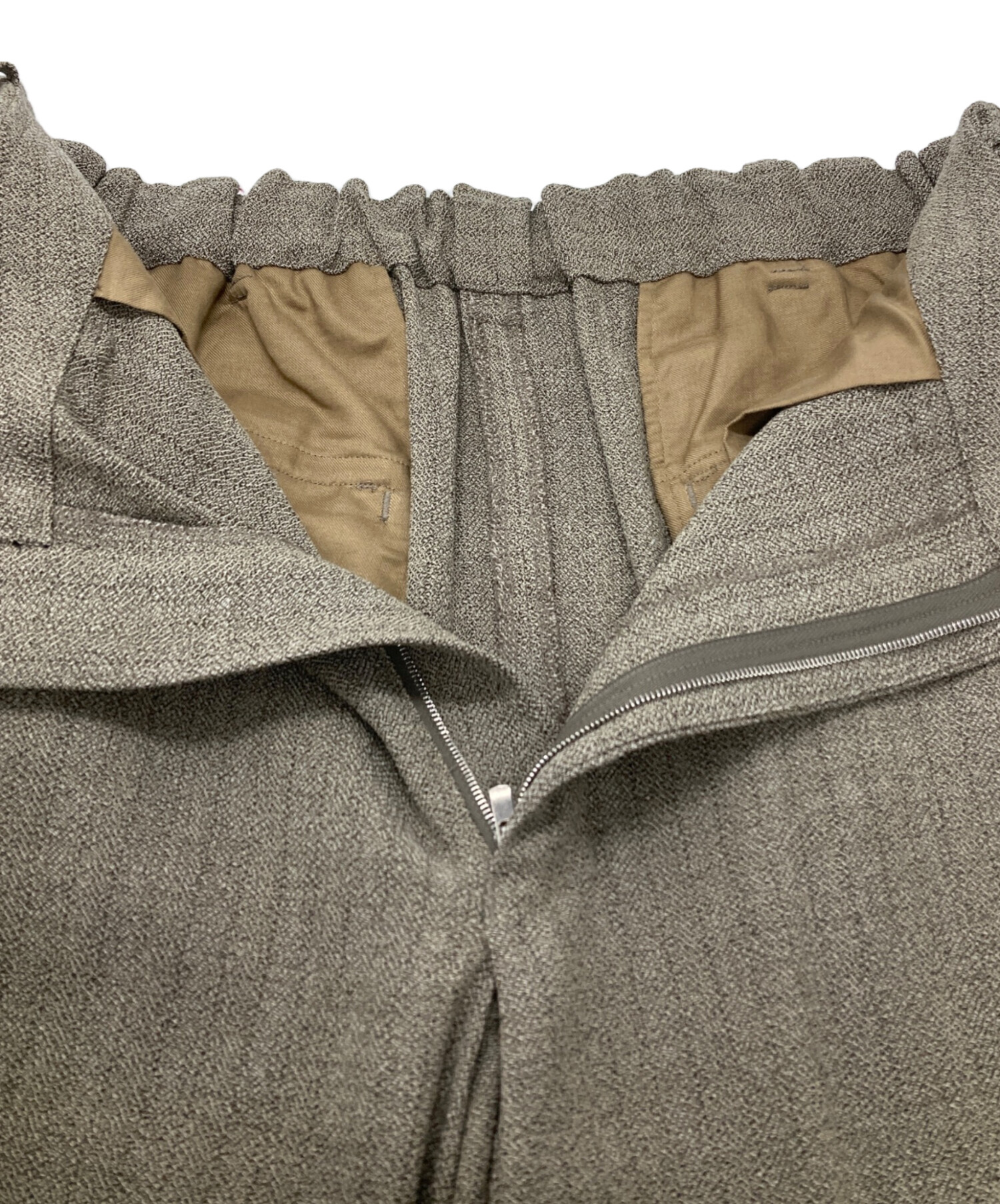 中古・古着通販】nonnotte Loose Weaving Herringbone Draping Crotch