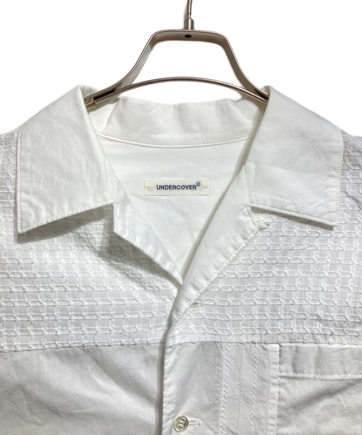 中古・古着通販】UNDERCOVER (アンダーカバー) 切替オープンカラー