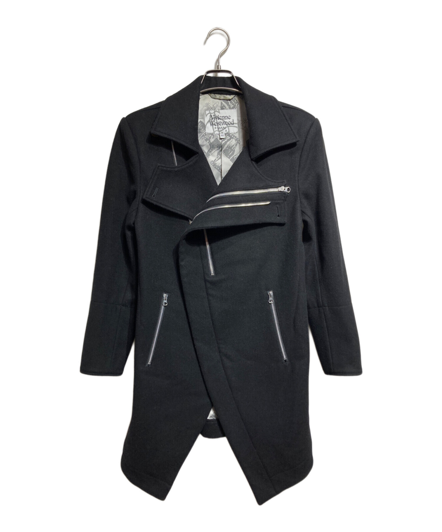 25221✨️ヴィヴィアンウエストウッドマン 変形 アシンメトリー ジャケット 中古・古着通販】Vivienne Westwood man (ヴィヴィアン ウェストウッド