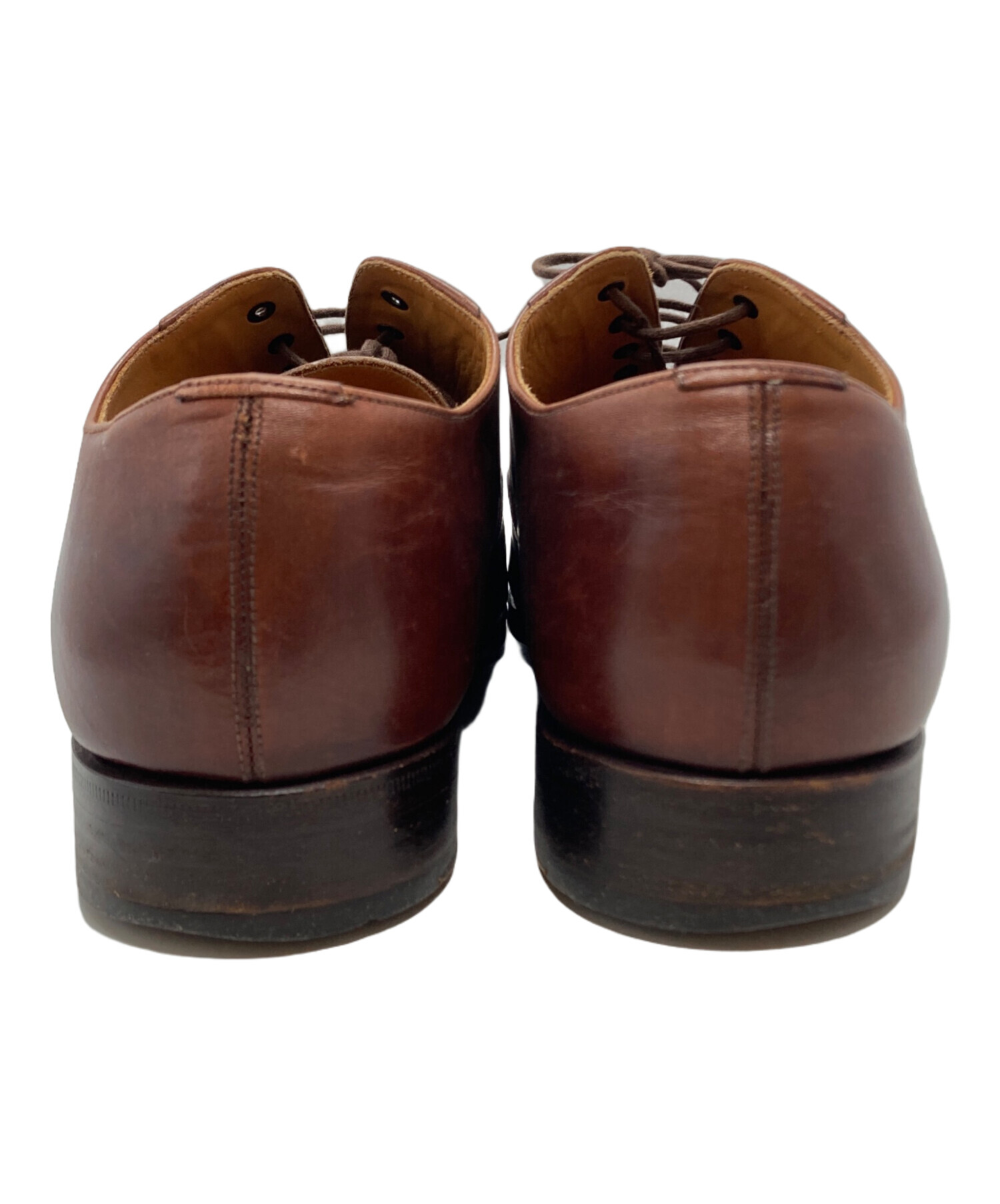 YANKO セミブローグ　ブラウン 中古・古着通販】YANKO (ヤンコ) セミブローグシューズ/Semi-brogue