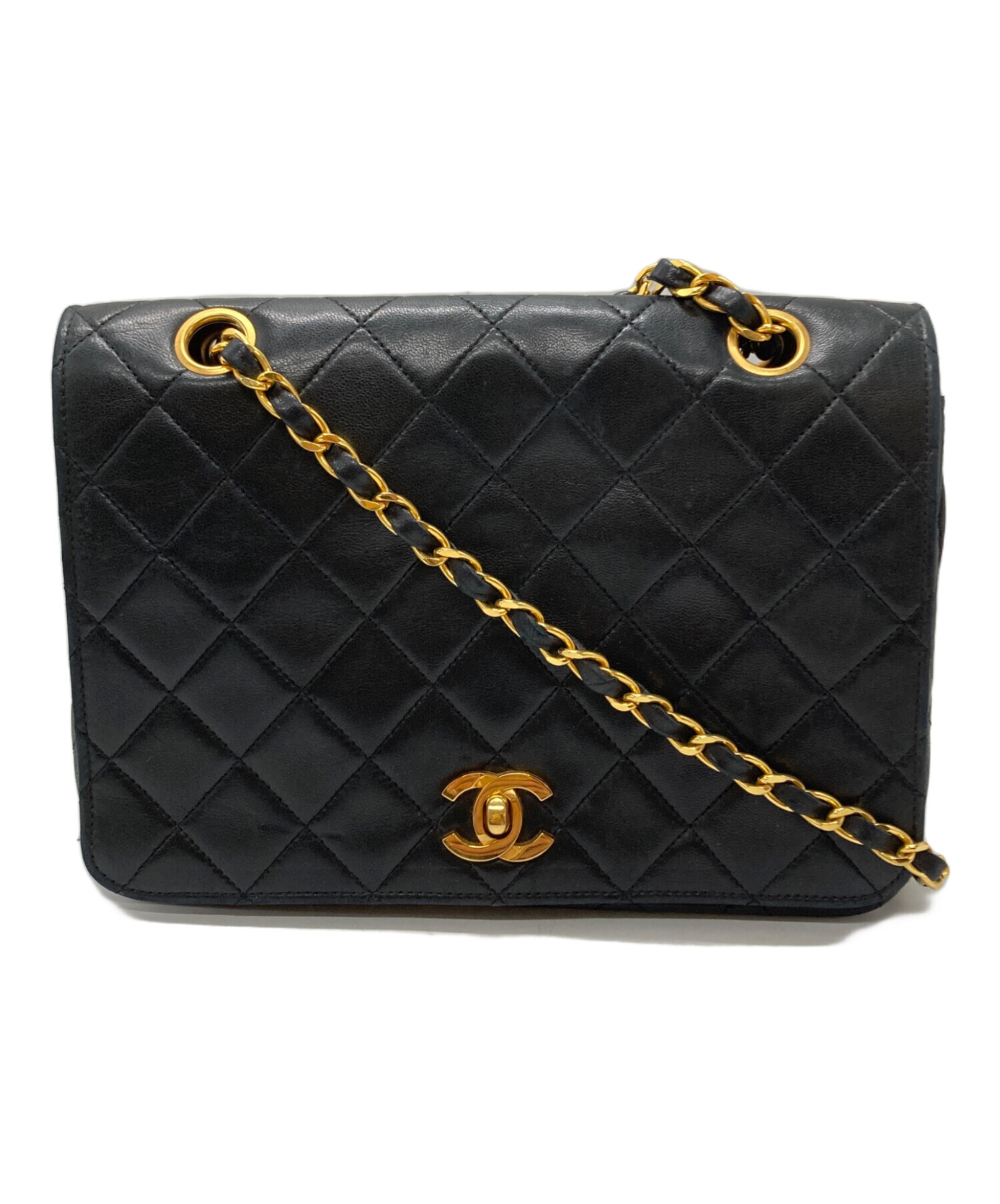 中古・古着通販】CHANEL (シャネル) ラムスキン フルプラップ ターン