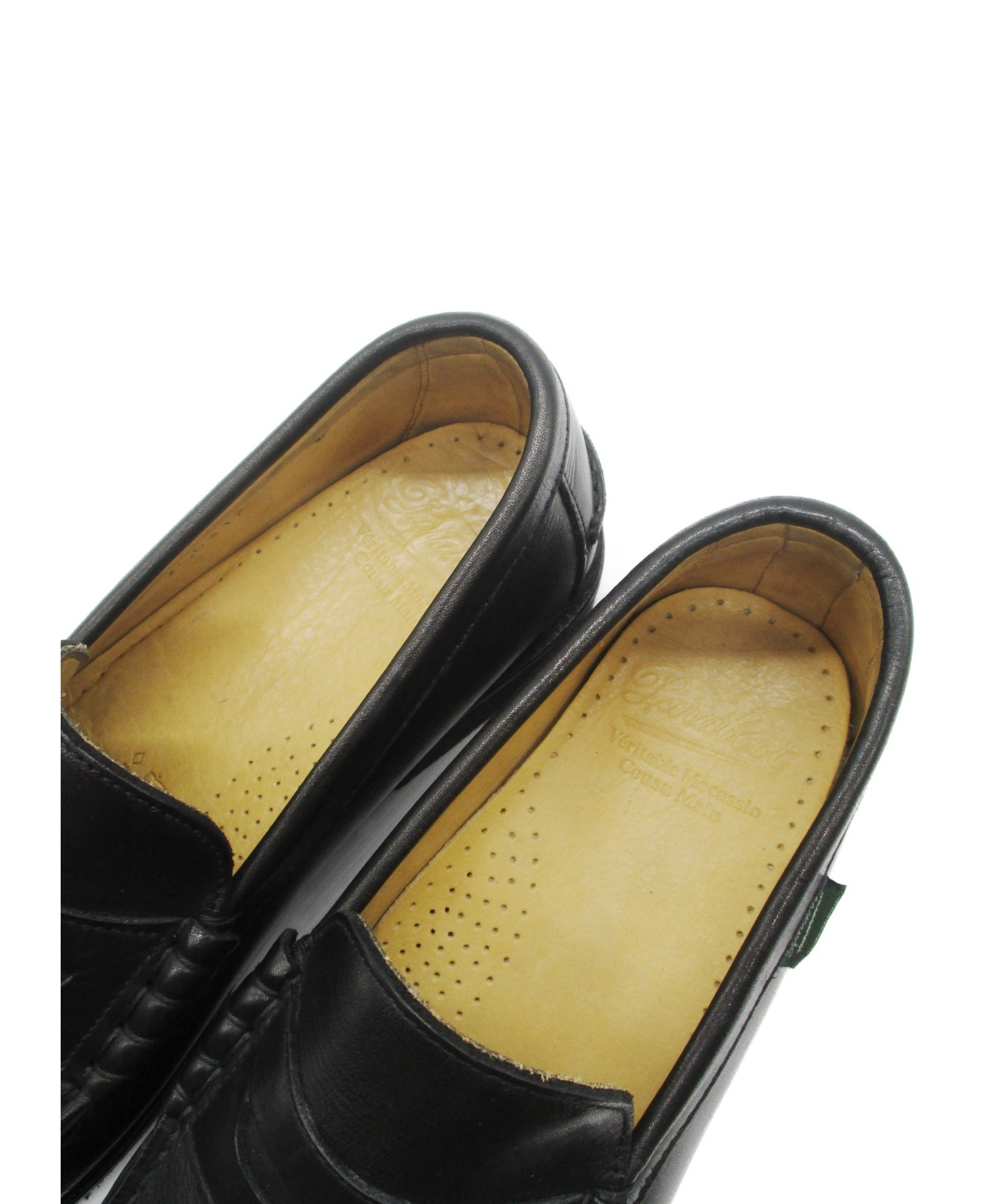 中古・古着通販】PARABOOT (パラブーツ) コインローファー ブラック