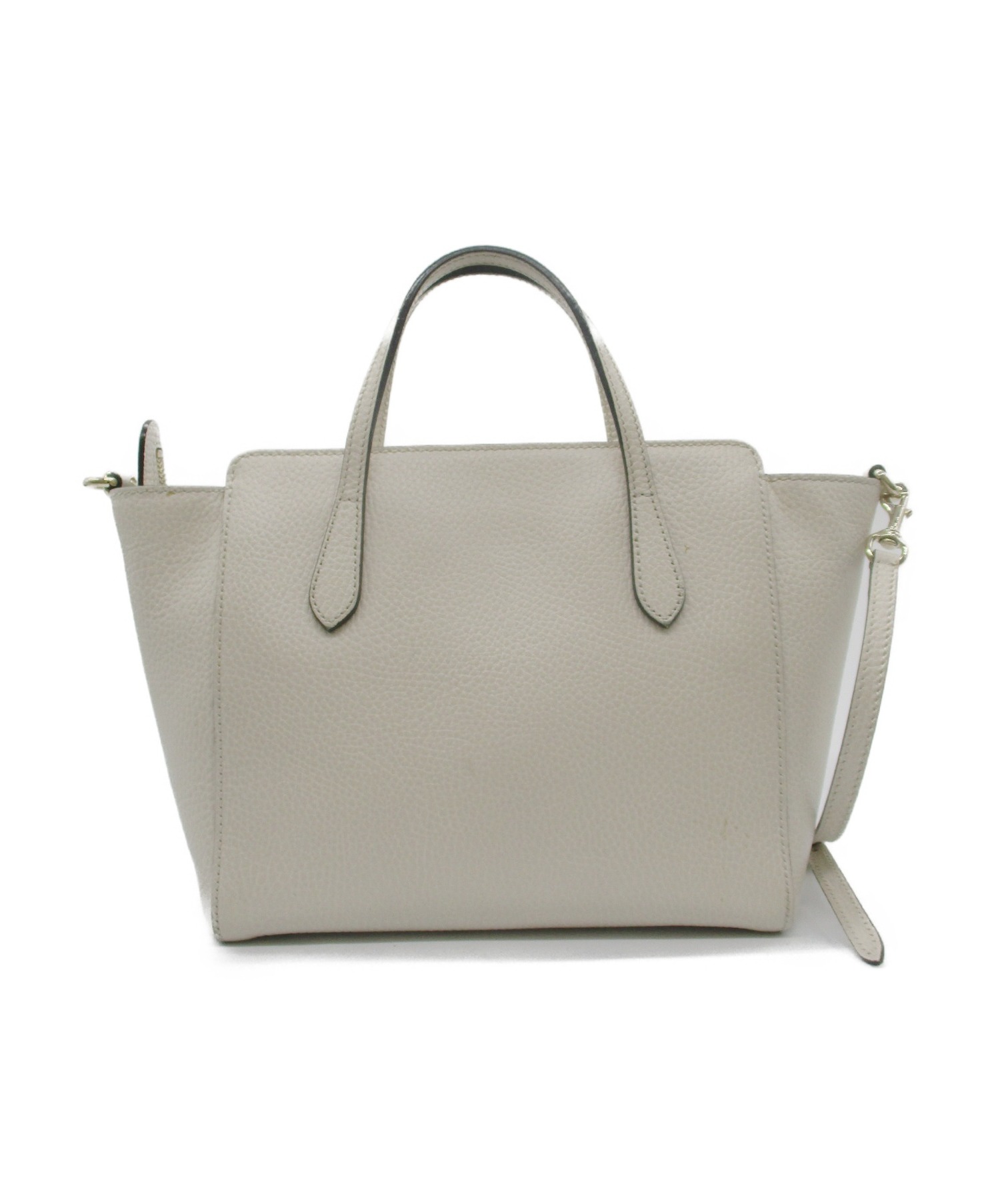グッチ ショルダーバッグ レザー 368827 ホワイト レディース GUCCI  中古 中古・古着通販】GUCCI (グッチ) ショルダーバッグ ホワイト 368827