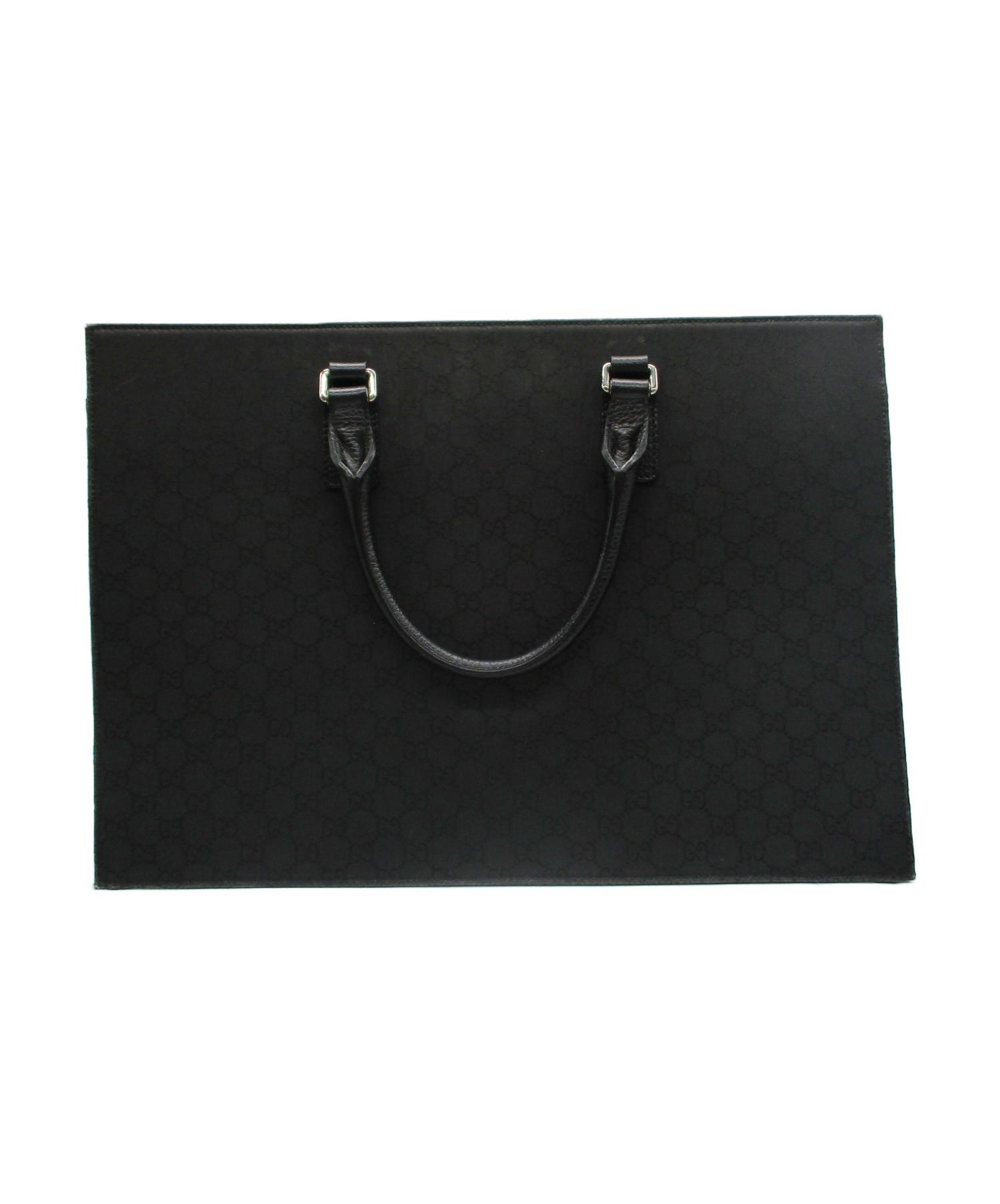 中古・古着通販】GUCCI (グッチ) ビジネスバッグ ブラック サイズ:無