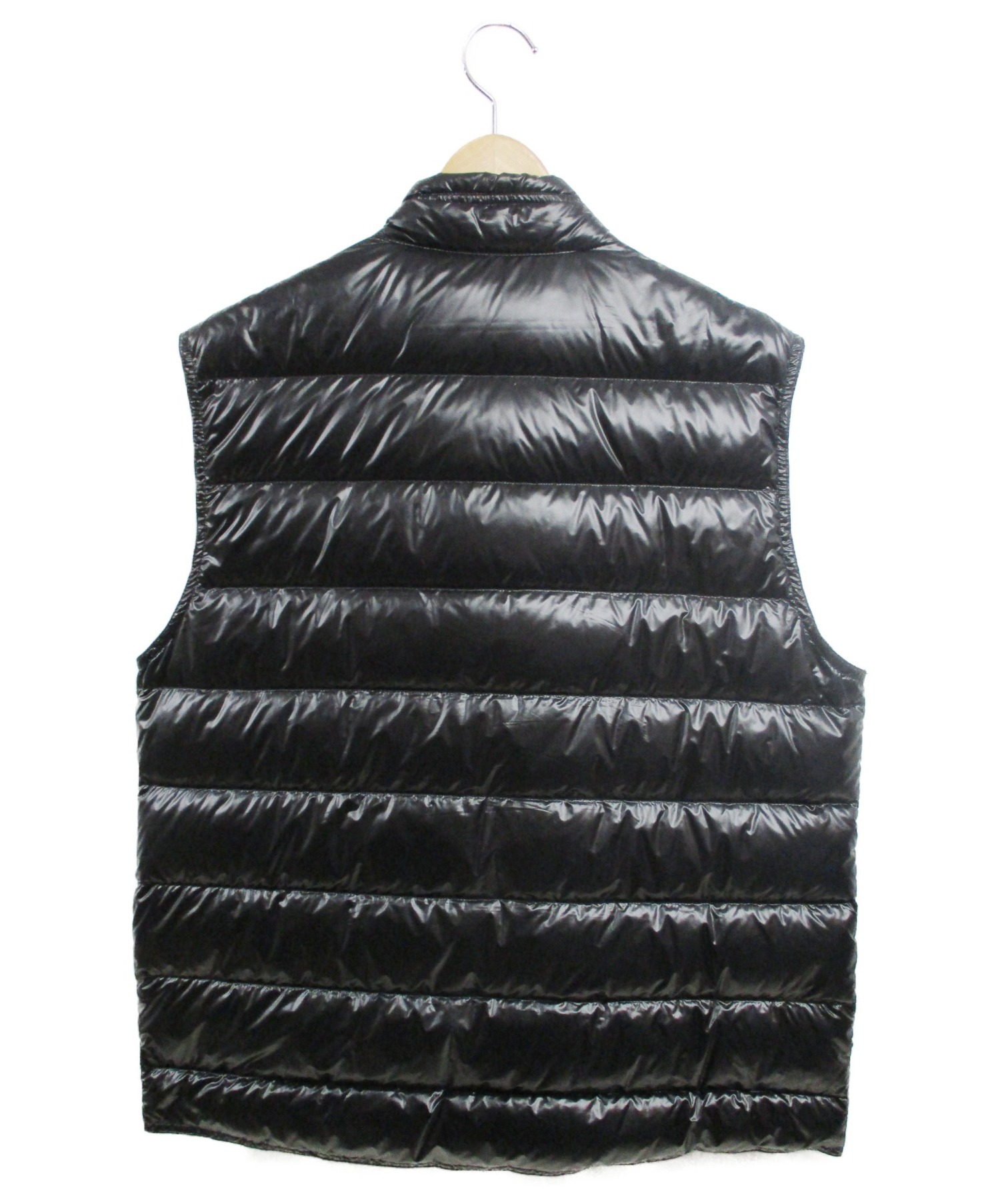 中古・古着通販】MONCLER (モンクレール) ダウンベスト ブラック 