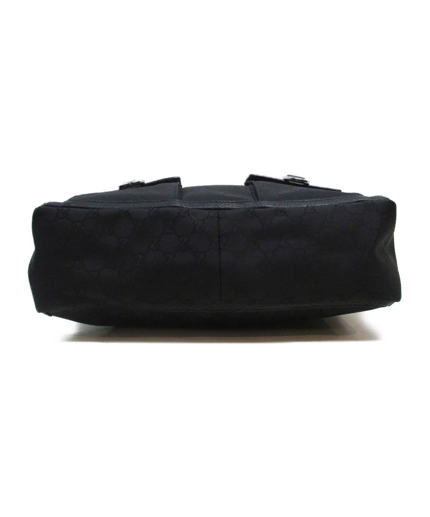 中古・古着通販】GUCCI (グッチ) GG柄トートバッグ ブラック サイズ:無