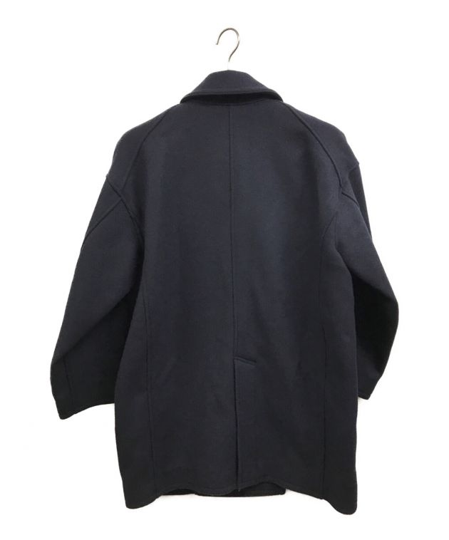フレームワーク　Super 100ダブルクロスPコート　ネイビー　38 セール】≪追加≫Super 100ダブルクロスPコート（ピーコート